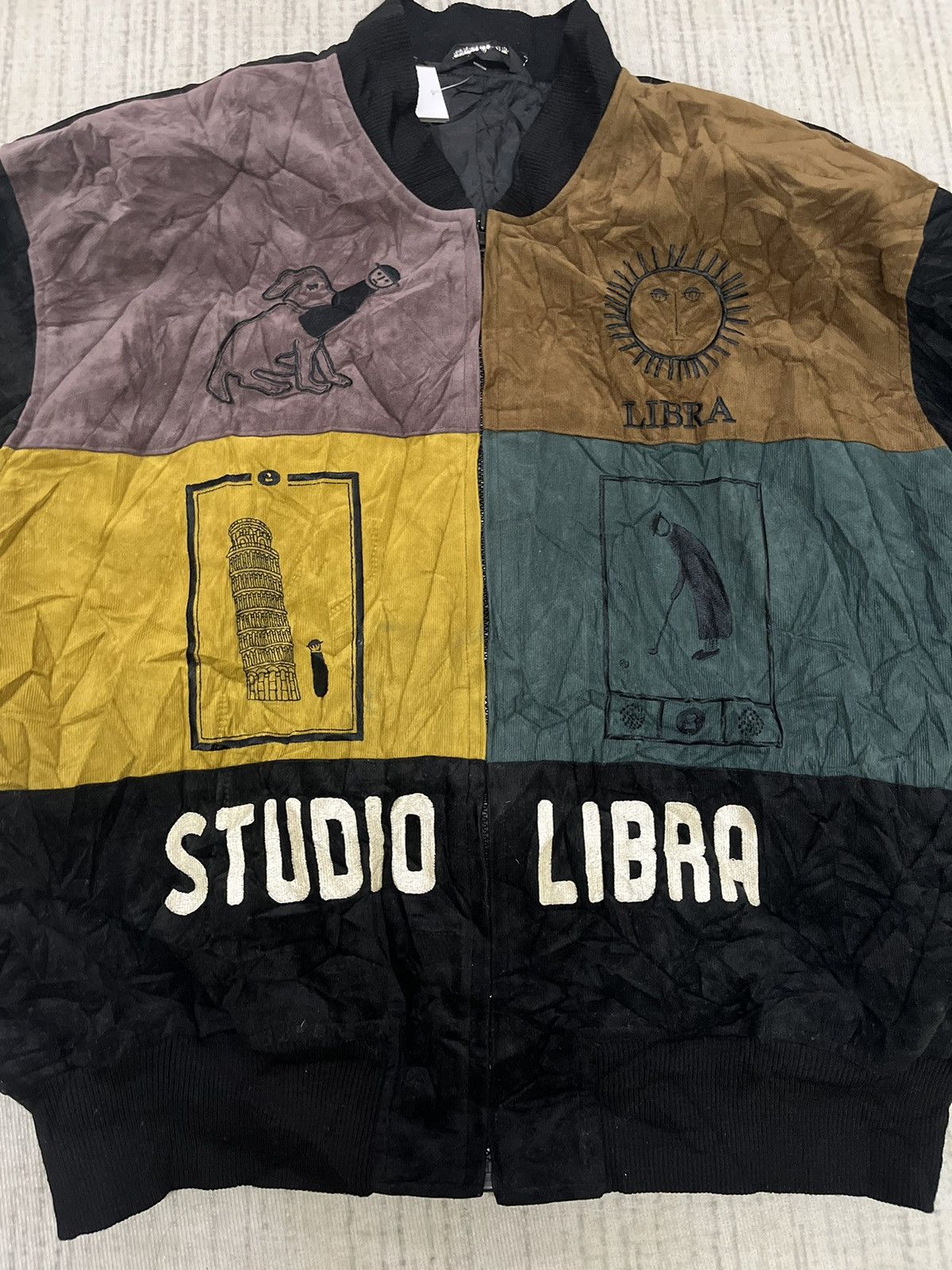 Issey Miyake Vintage 80s Japan designer velvet bomber jacket Size US M / EU 48-50 / 2 - 2 Thumbnail