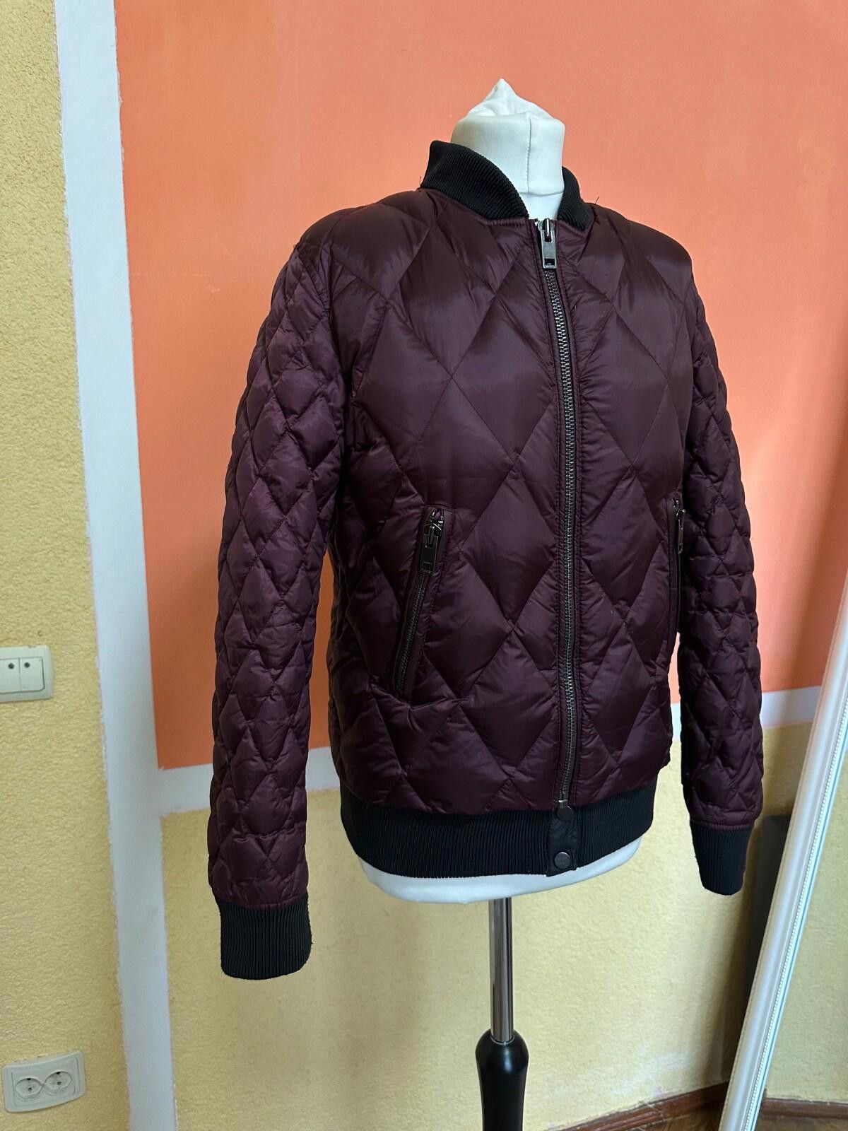 Diesel Diesel W-Trina Women's Quilted Down Jacket Burgundy Sz M Size M / US 6-8 / IT 42-44 - 5 Thumbnail