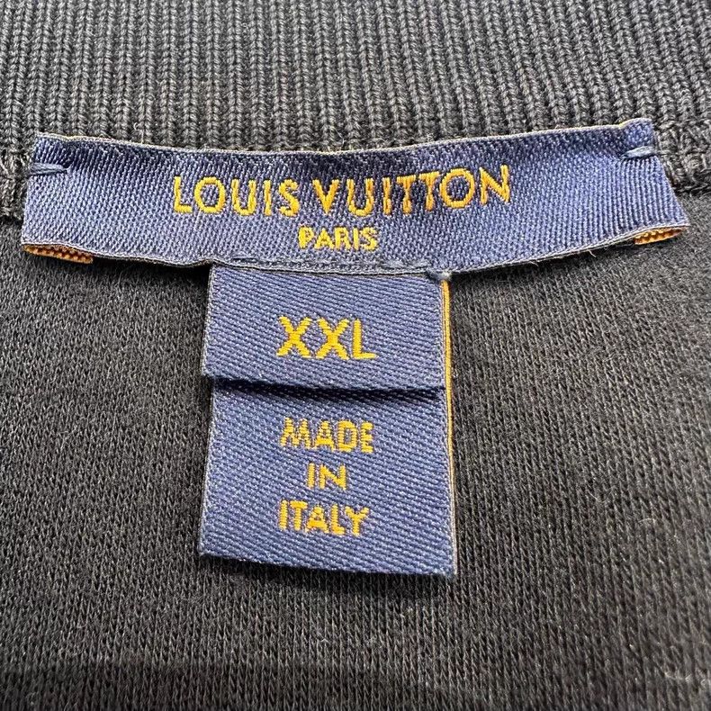 Louis Vuitton Louis Vuitton Black monogrammed sweatshirt Size US XXL / EU 58 / 5 - 6 Thumbnail