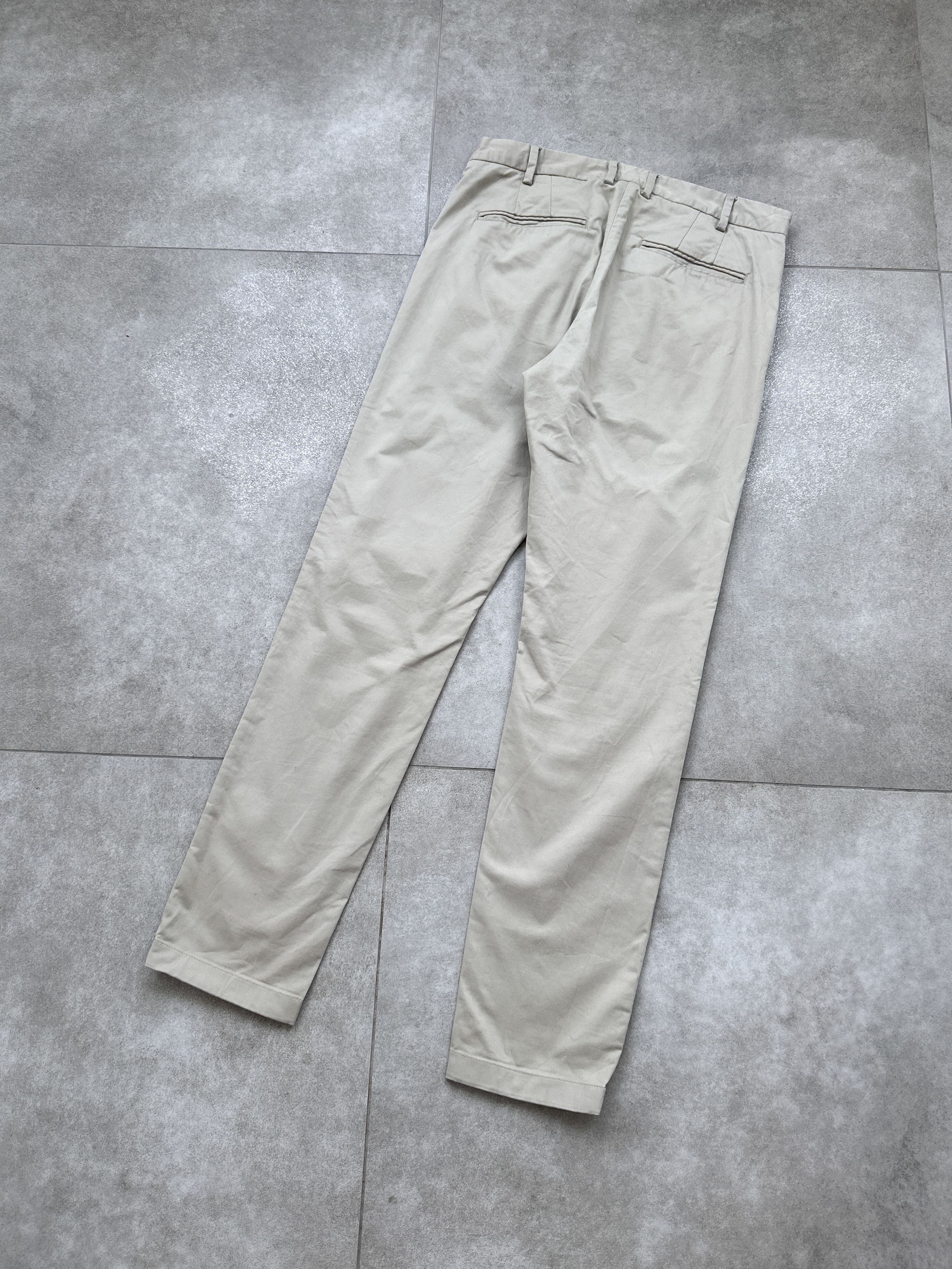 Asket Asket Beige Pants Trousers Size 30" / US 8 / IT 44 - 2 Thumbnail