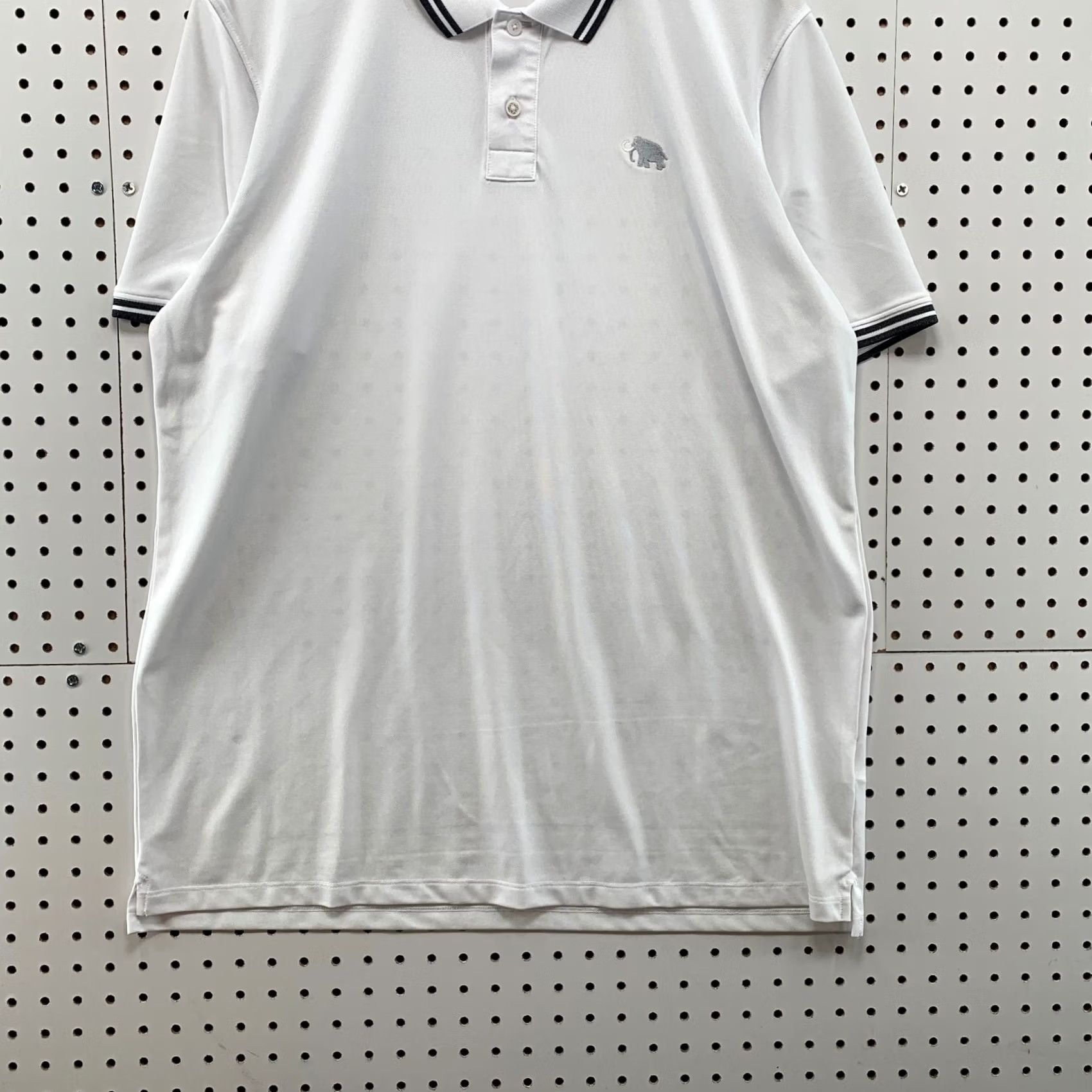 G/FORE G/Fore Polo Shirt Mens 2XL White Collared Elephant Logo Golf Casual 25x32.5 Size US XXL / EU 58 / 5 - 6 Thumbnail