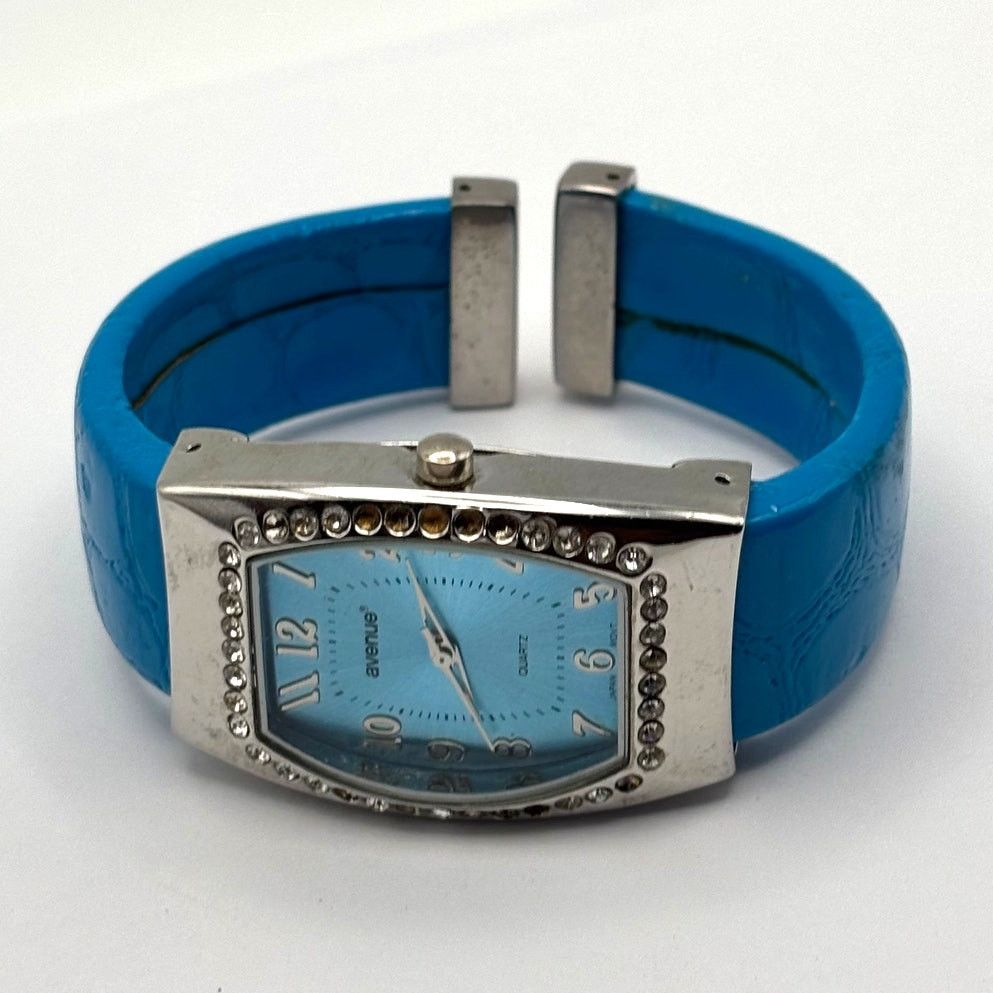 Avenue Silver & Blue Avenue Watch Size ONE SIZE - 3 Thumbnail