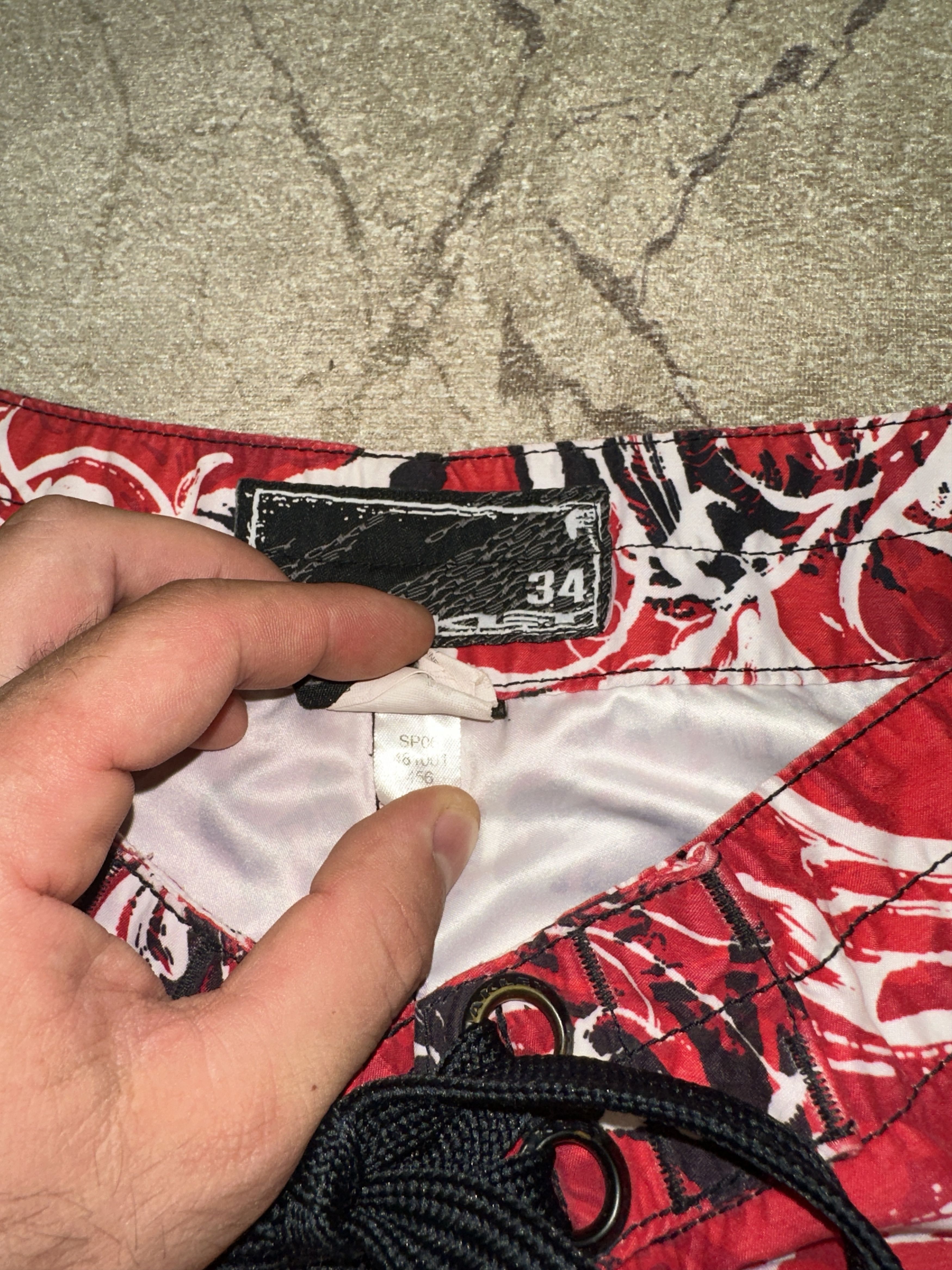 Oakley Y2K Rare Oakley Propeller Long Board Shorts Trunks Size 34 M Size US 34 / EU 50 - 10 Thumbnail