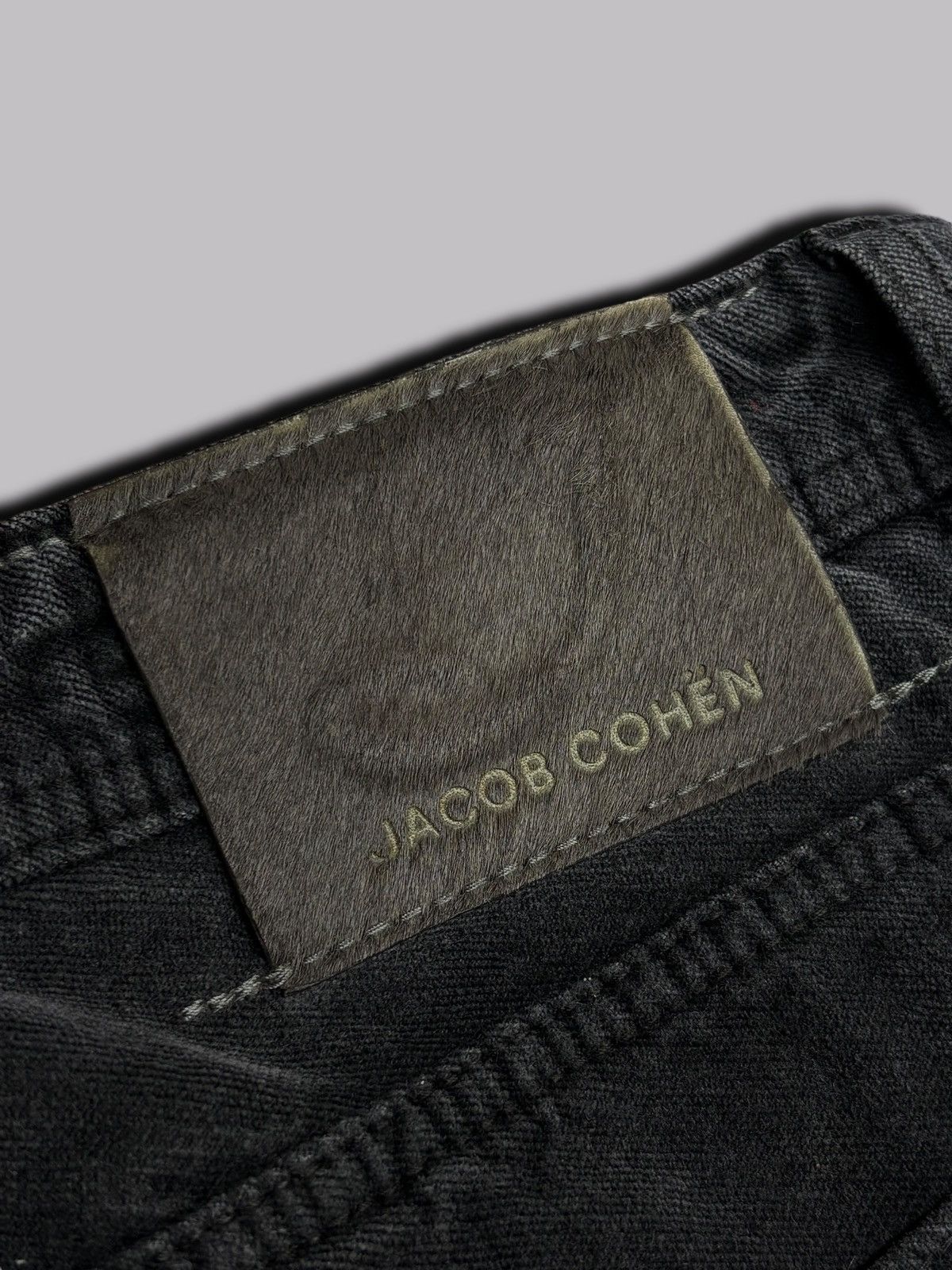 Jacob Cohen Jacob Cohen 622 Style Italian Designer Pants Like Velour Size US 35 - 13 Thumbnail