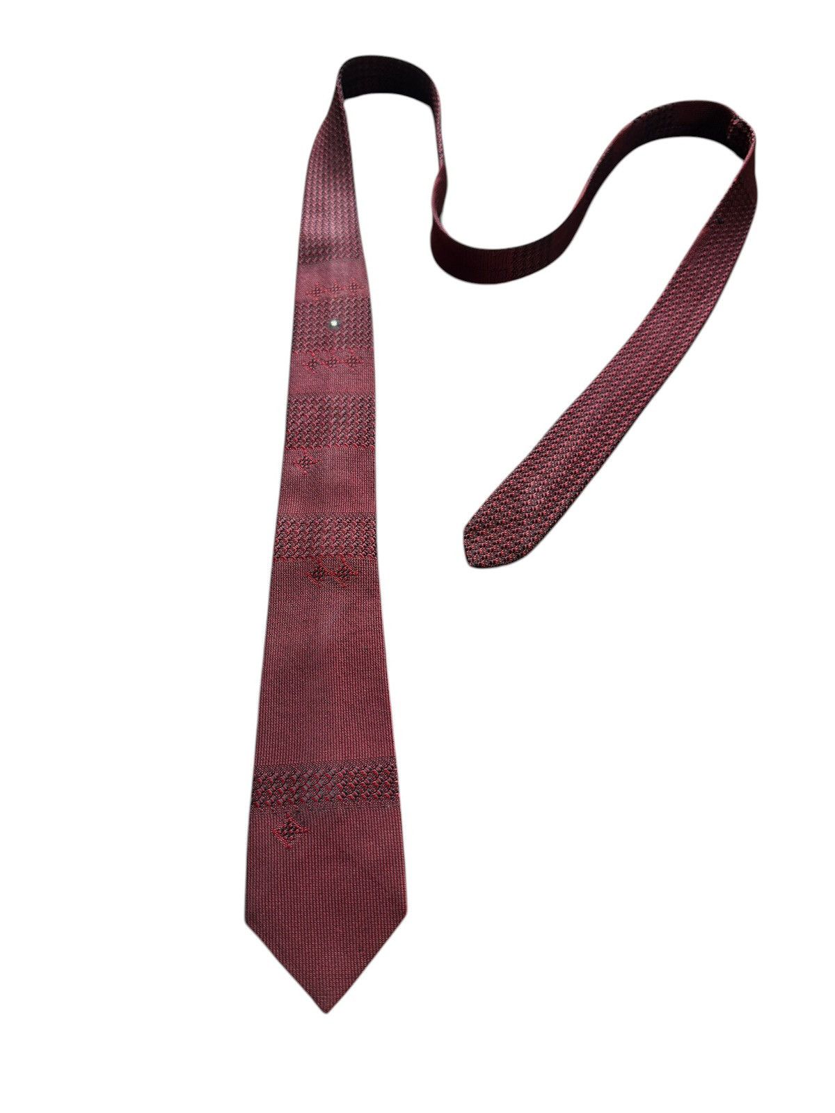 Other Vintage Nishijin Silk Tie – HIKARUGENJI – Kyoto Woven Size ONE SIZE - 7 Thumbnail