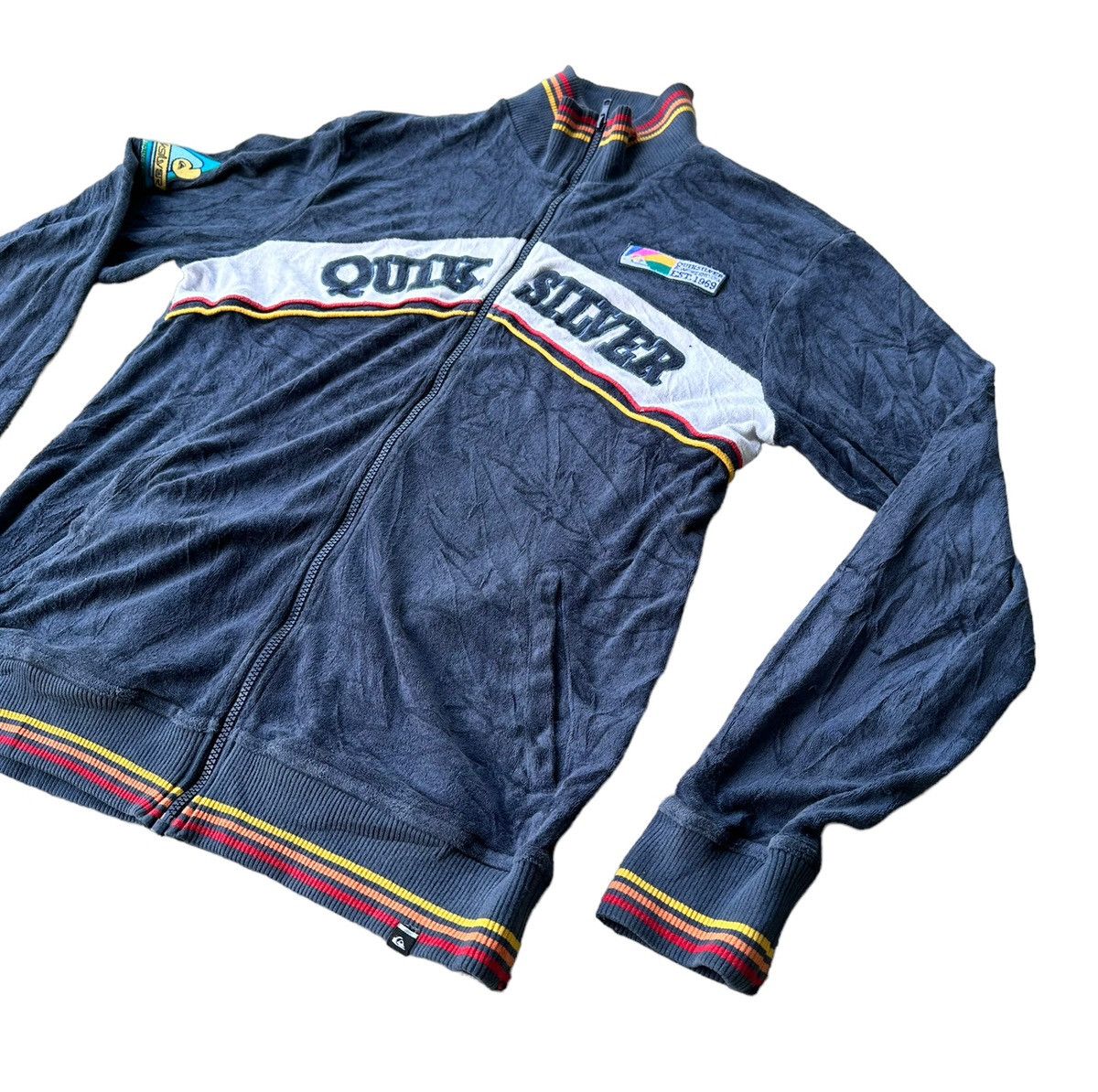 Quiksilver Quiksilver sweater with patches sizeL Size US L / EU 52-54 / 3 - 3 Thumbnail