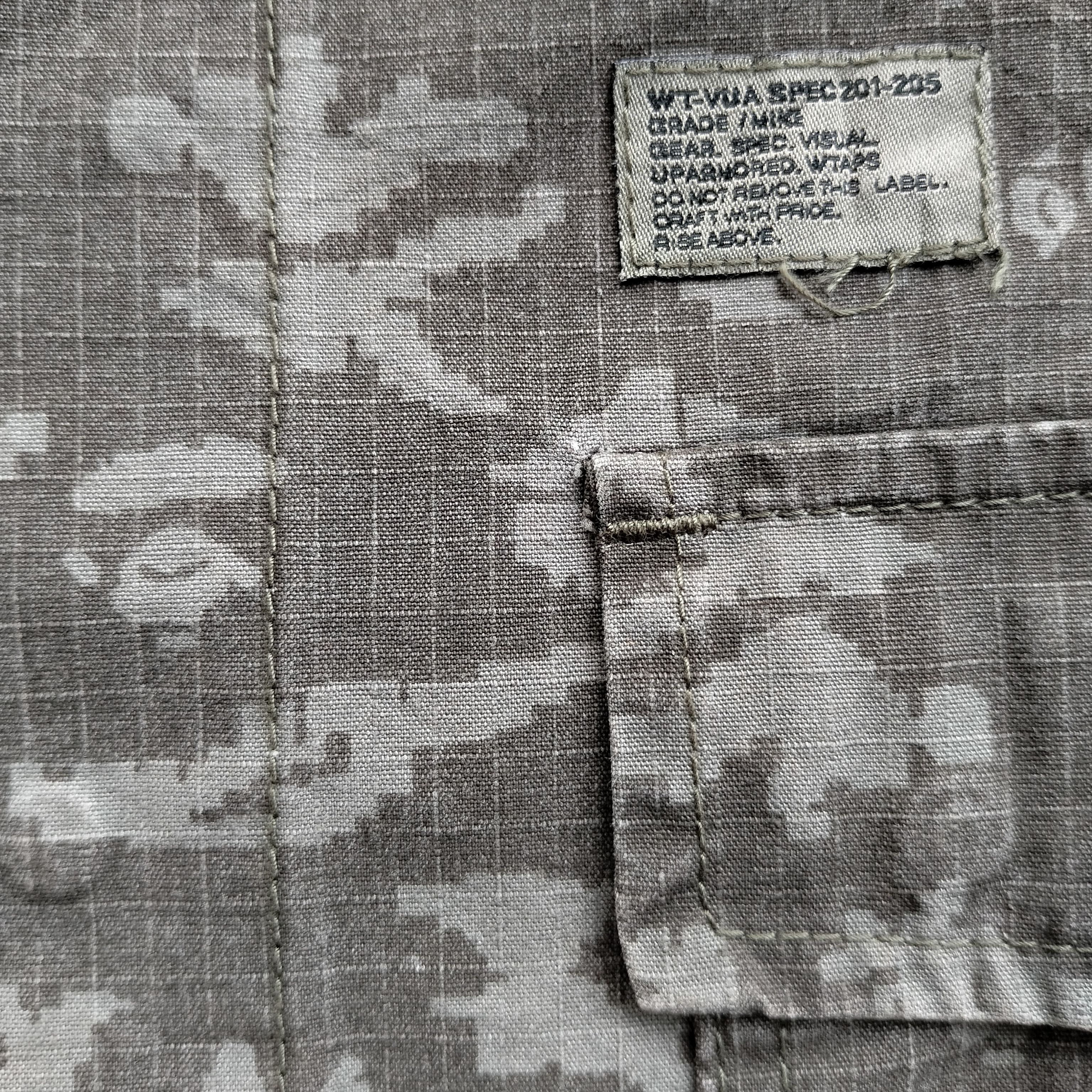 Wtaps Archive 00s Wtaps Bape fatigue jungle Ls shirt Size US M / EU 48-50 / 2 - 6 Thumbnail