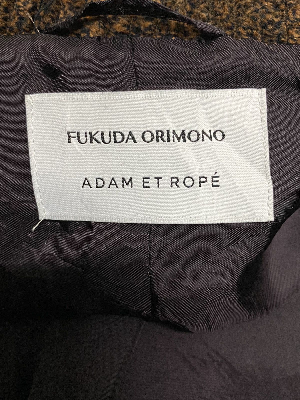 ADAM ET ROPE × Japanese Brand Adam Et Rope Velvet Blazer Winter Size 40L - 14 Thumbnail