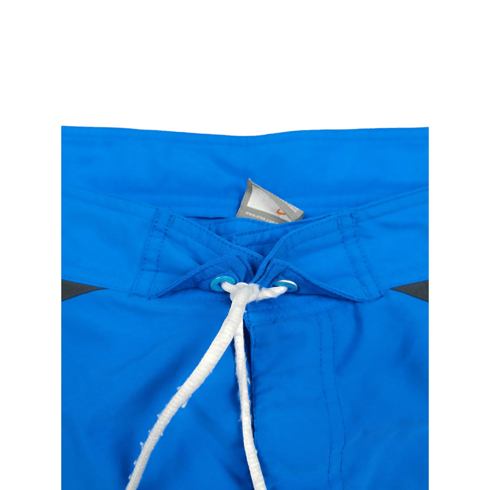 Nike × Vintage 💎Vintage Nike Mini Swoosh Logo Baby Blue Shorts White Black Size US 32 / EU 48 - 4 Thumbnail