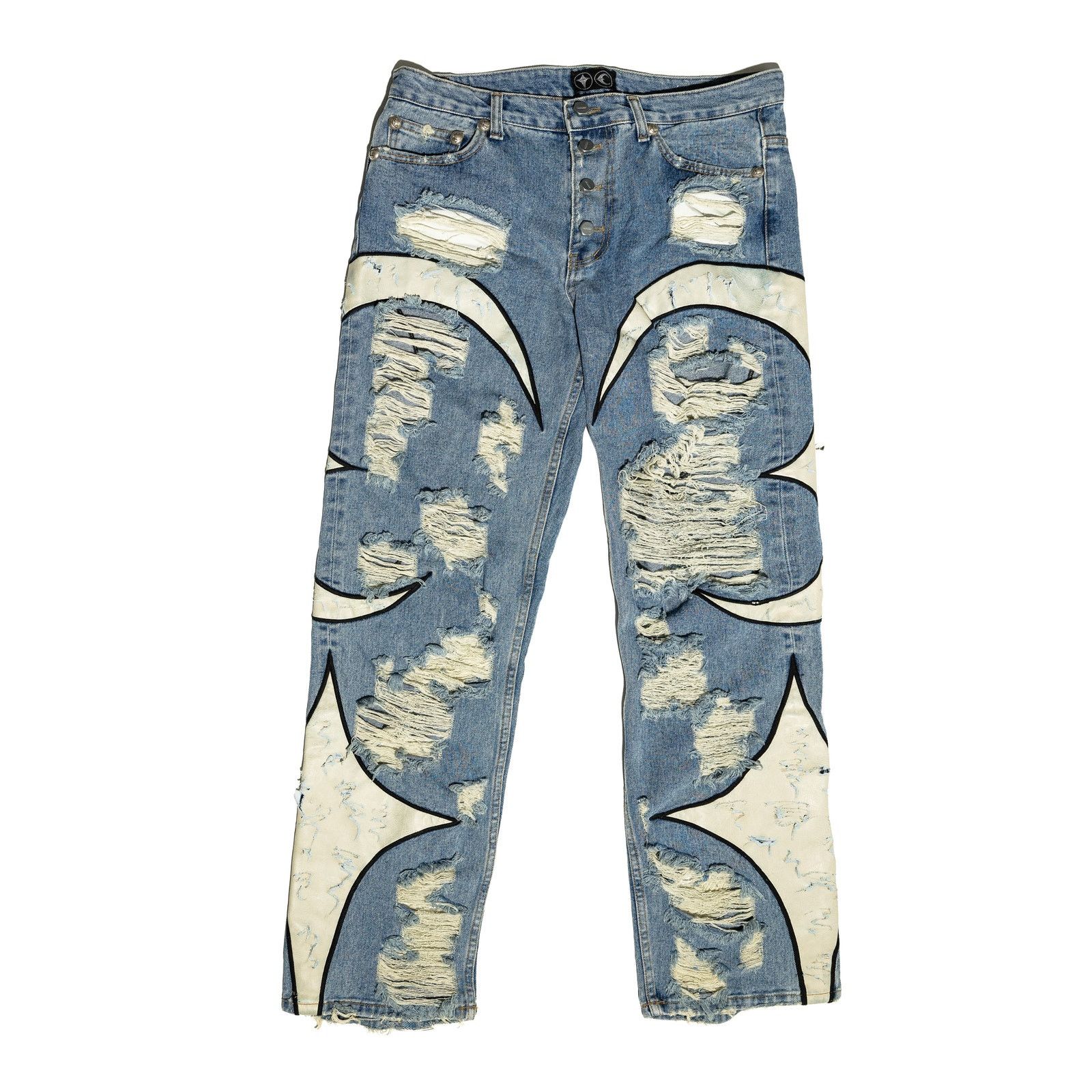 Thug Club TC Leather Denim Pant (War Ver.) (Blue) (Sizes 1 and 2 