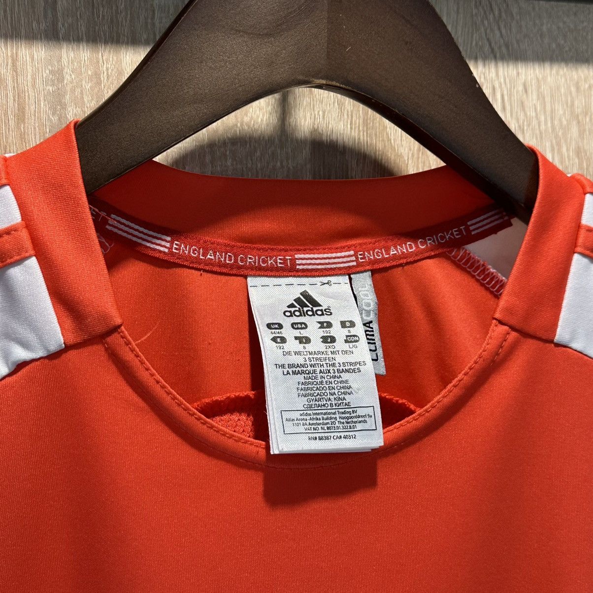 Adidas × Vintage VINTAGE ADIDAS ENGLAND CRICKET JERSEY WORLD CUP 2011 Size US L / EU 52-54 / 3 - 5 Thumbnail