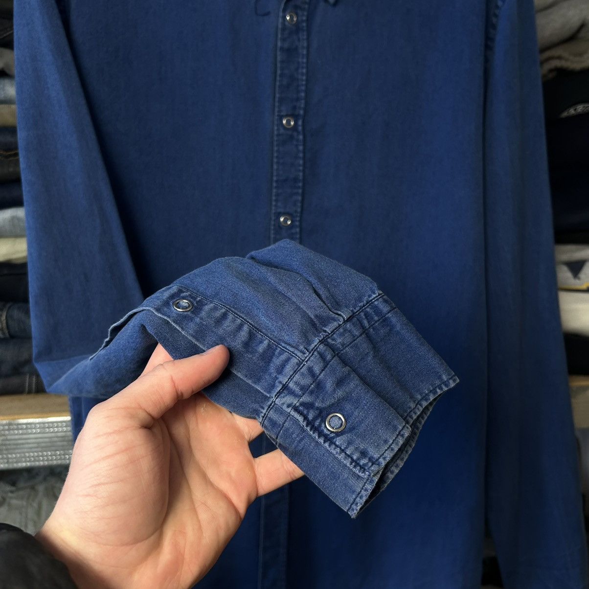 Acne Studios Luxury Acne Studios Small Logo Basic designer button shirt Size US M / EU 48-50 / 2 - 5 Thumbnail