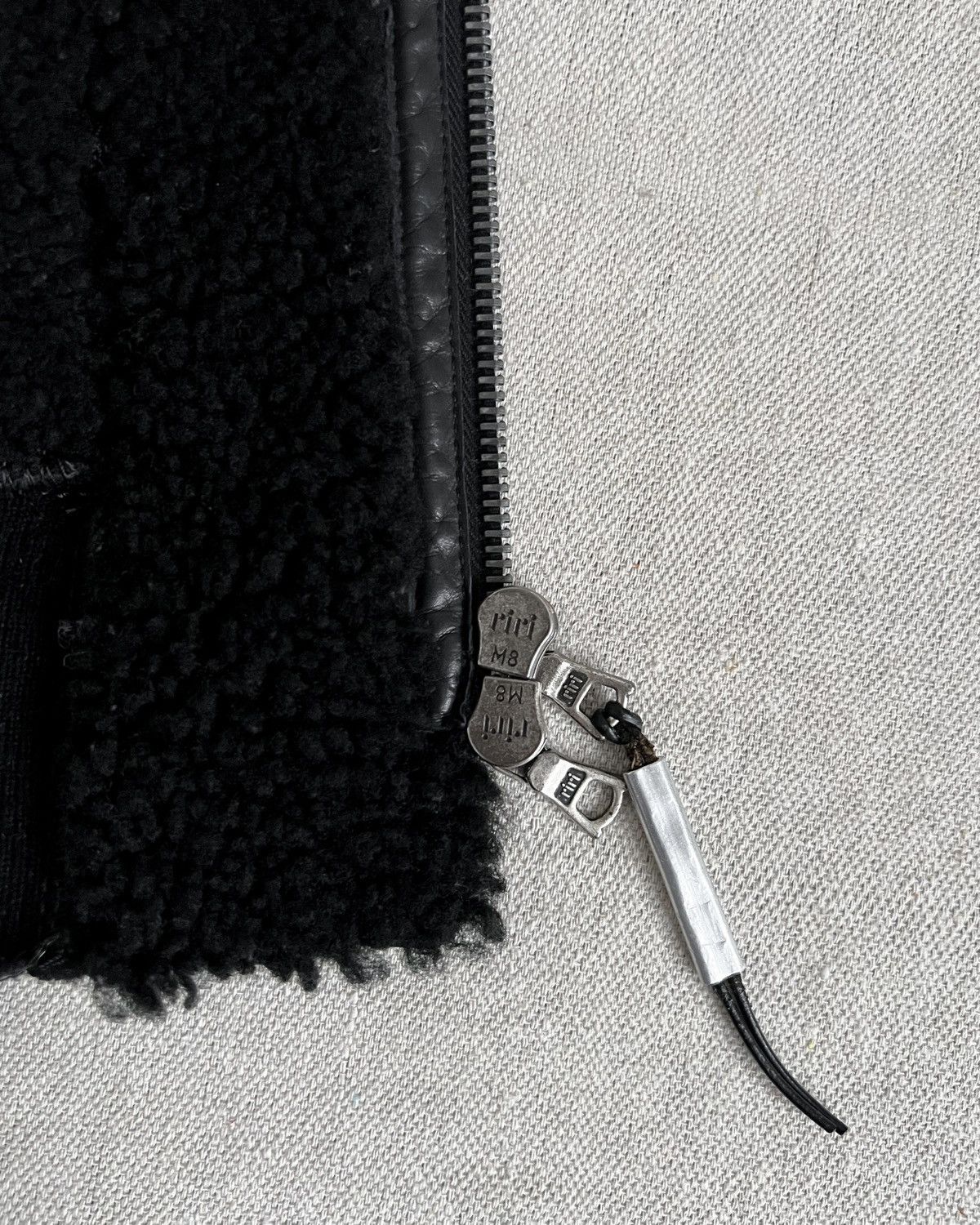 Isaac Sellam Experience Isaac Sellam Longline Scar Stitch Shearling Bomber Size S / US 4 / IT 40 - 9 Thumbnail