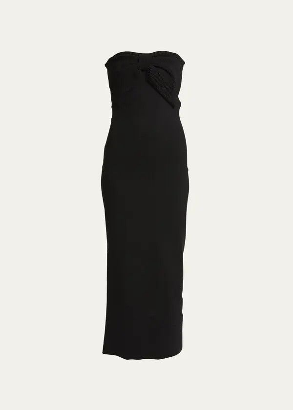 o1y0825 Midi Dress in Black