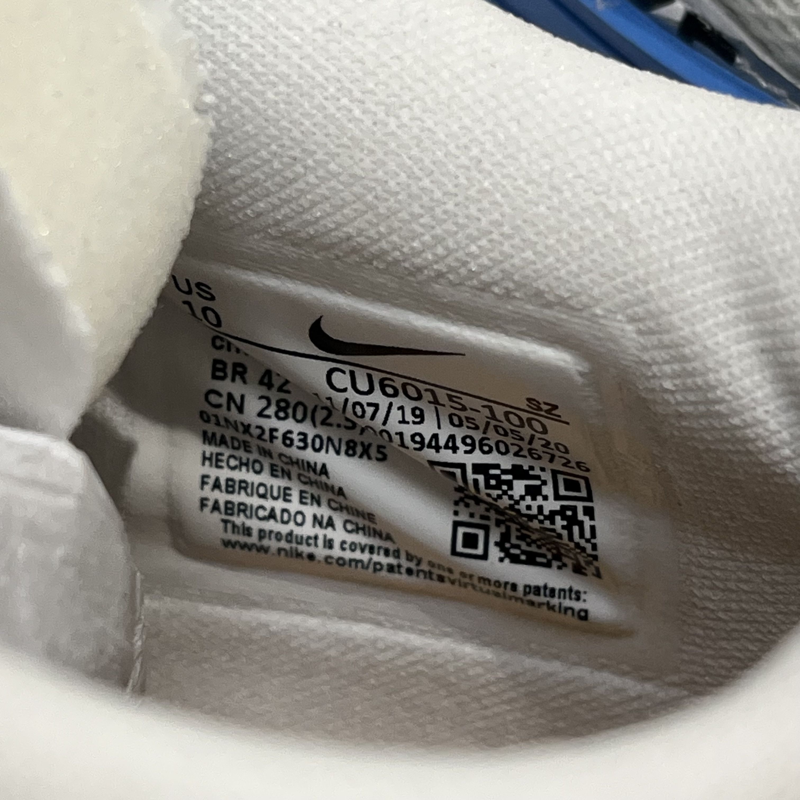 Nike × Off-White Nike Air Rubber Dunk Off-White UNC Size US 10 / EU 43 - 7 Thumbnail
