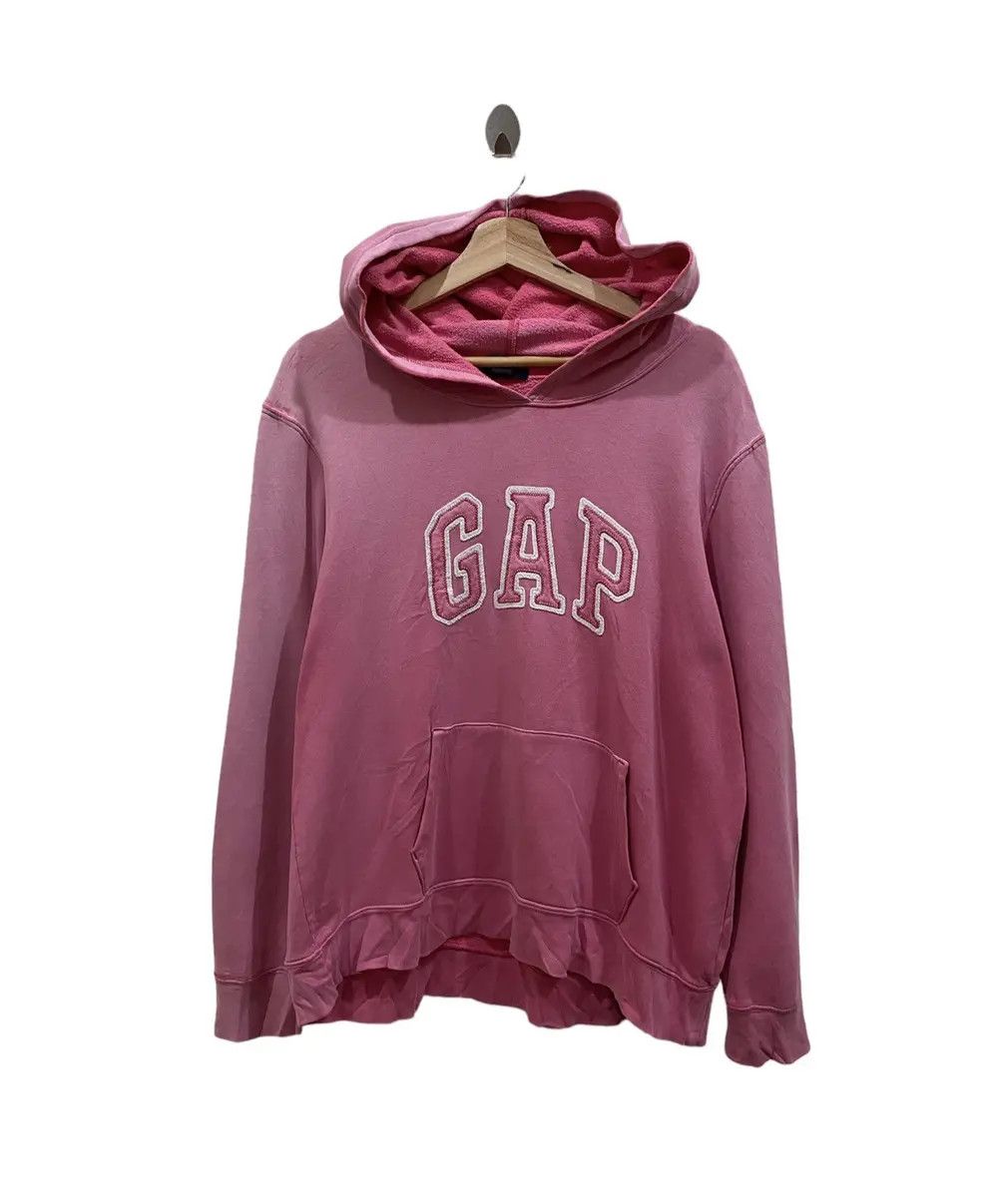 Gap Vintage Gap Spell Out Faded Pullover Hoodies Size US L / EU 52-54 / 3 - 1 Thumbnail
