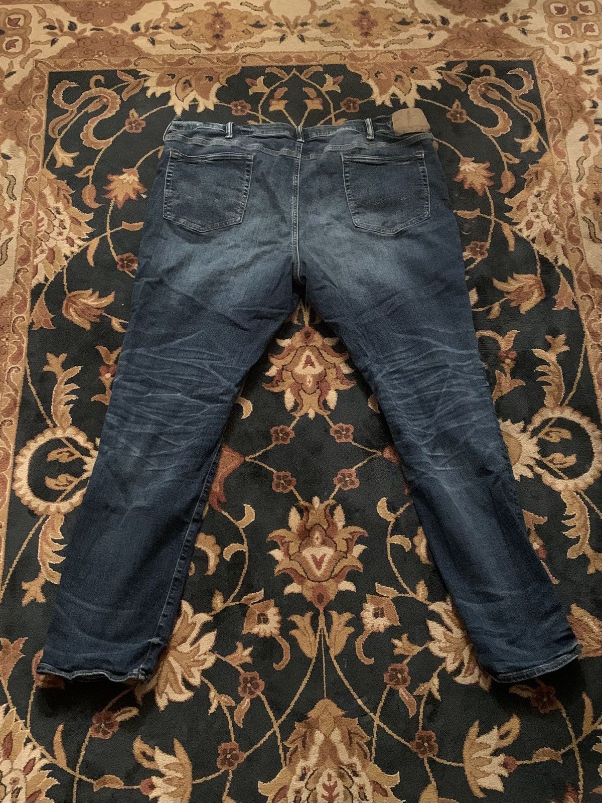 American Eagle Outfitters Vintage Y2K American Eagle Faded Blue Super Skinny Jeans Size US 44 / EU 60 - 2 Thumbnail
