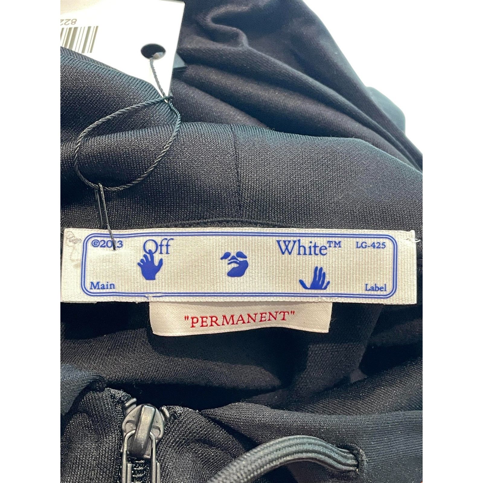 Off-White Off White Black Orange Zip Up Size L / US 10 / IT 46 - 4 Thumbnail