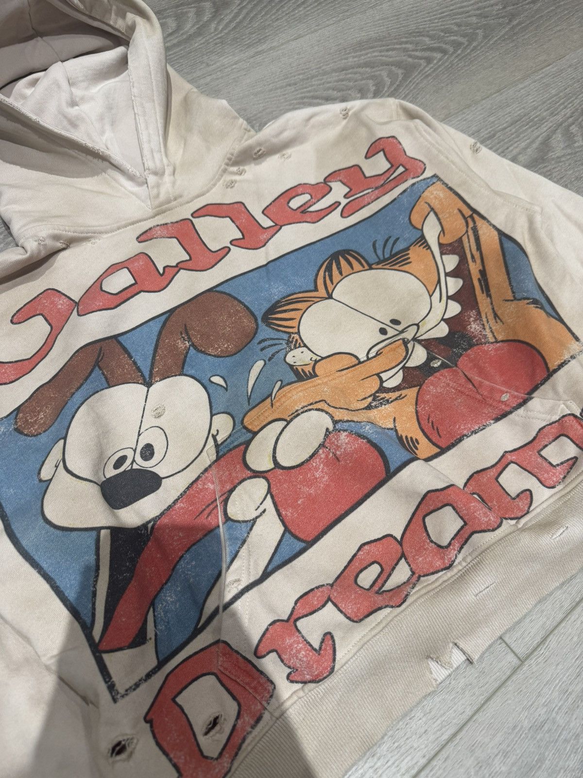 Designer × Vintage Baggy Valley Dreams Sunday Pullover Hoodie by Valelives Size US M / EU 48-50 / 2 - 3 Thumbnail