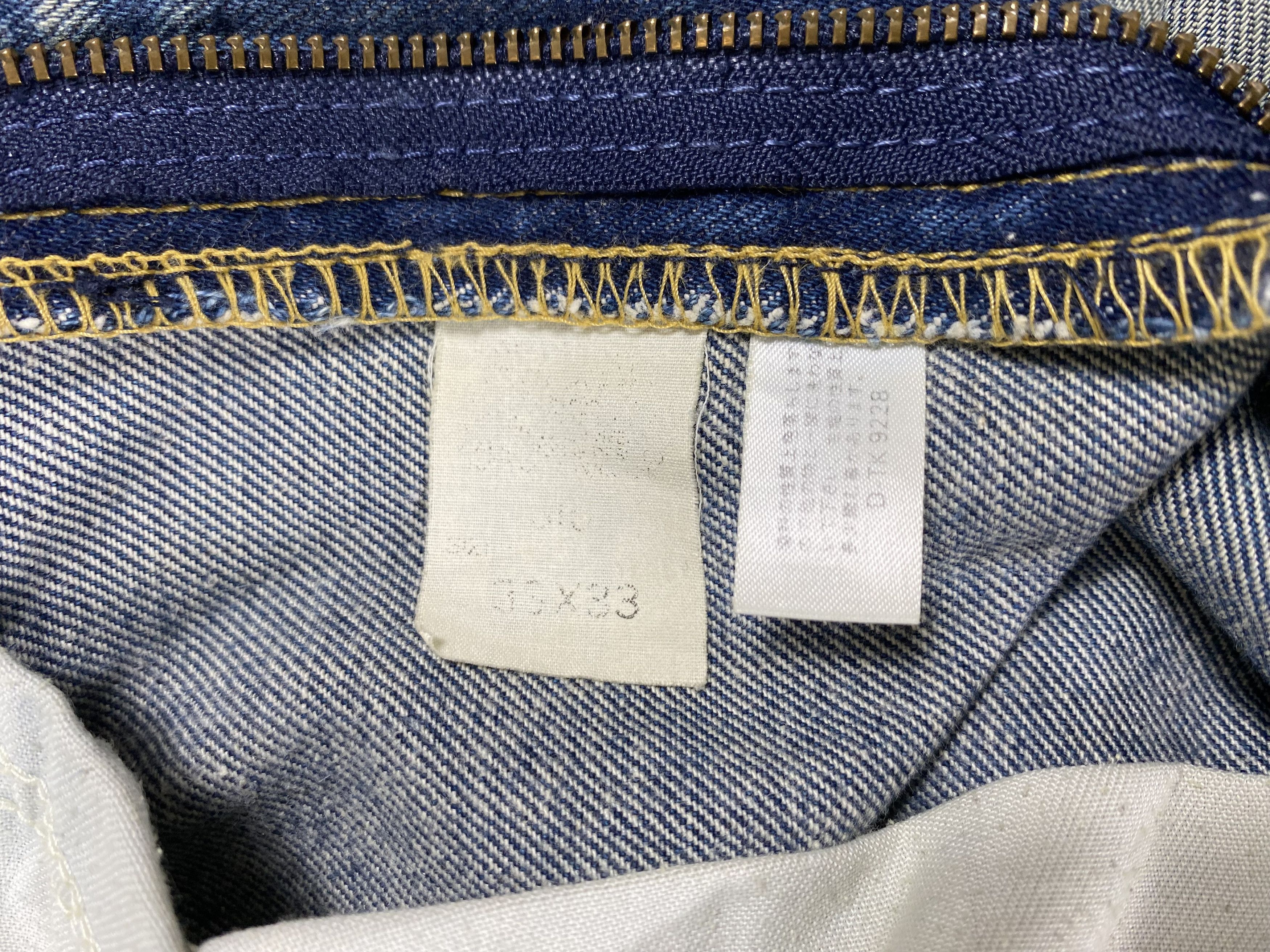 Vintage 31x32.5 Vintage 80s Lee Distressed Selvedge Redline-JN3948 Size US 31 - 10 Thumbnail