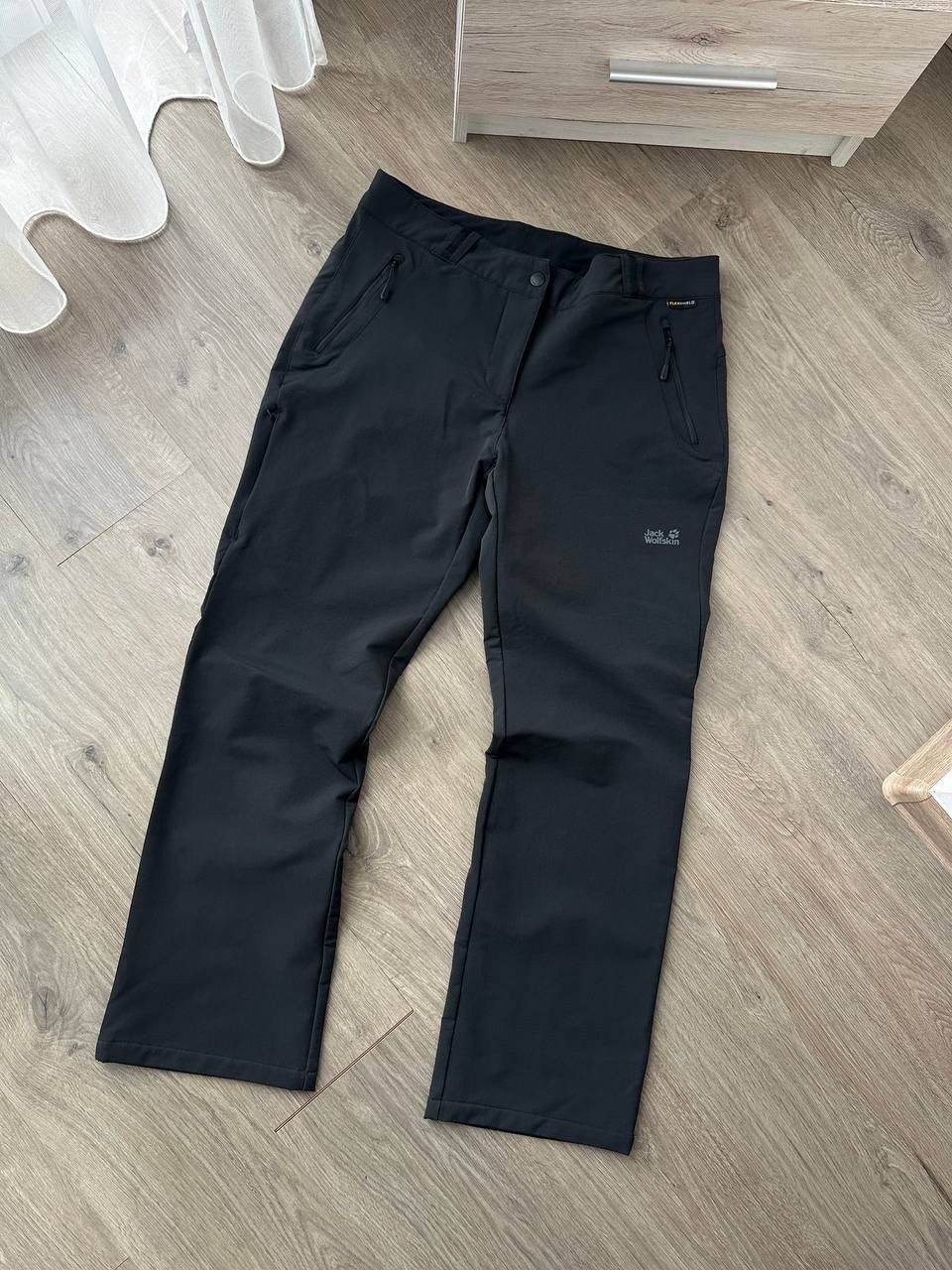 Jack Wolfskin × Vintage Vintage Jack Wolfskin Outdoor Black Pants Size US 30 / EU 46 - 2 Thumbnail