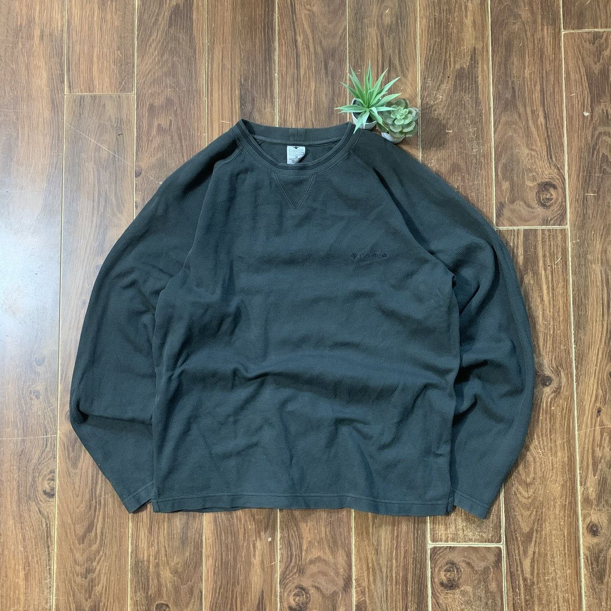 Columbia × Vintage Vintage Columbia Sportswear Dark Green Sweater Size US M / EU 48-50 / 2 - 1 Thumbnail