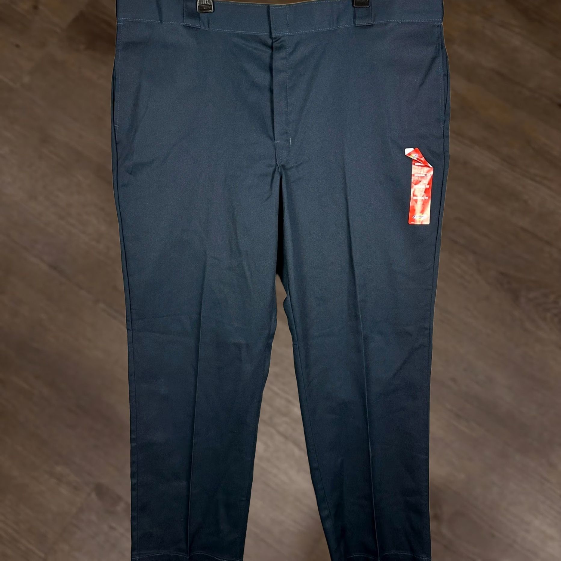 Dickies Dickies 874 Work Pants Mens 44x30 Dark Navy Flex Original Fit Chino Logo Shirt Trousers Casual Professional Regular Straight Size US 44 / EU 60 - 1 Thumbnail