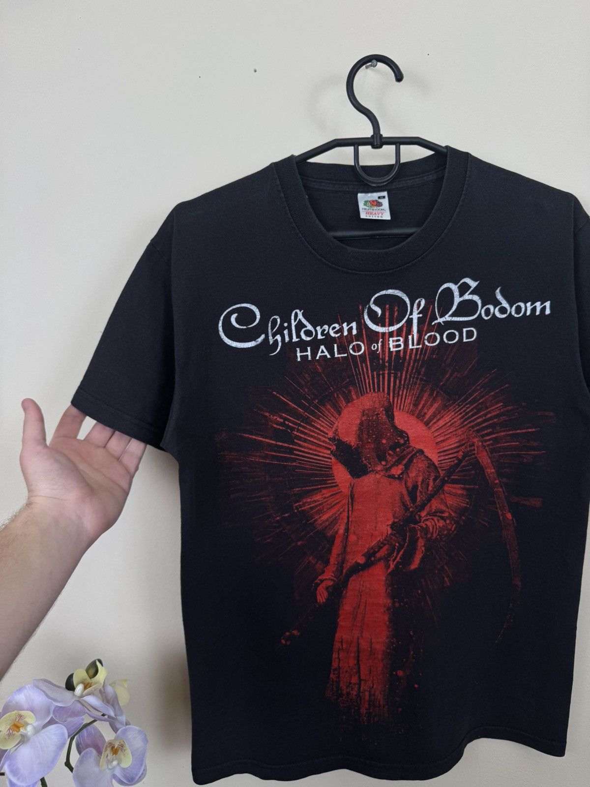 Other Vintage Children of Bodom T shirt 00s Halo of Blood M Metal Size US M / EU 48-50 / 2 - 7 Thumbnail