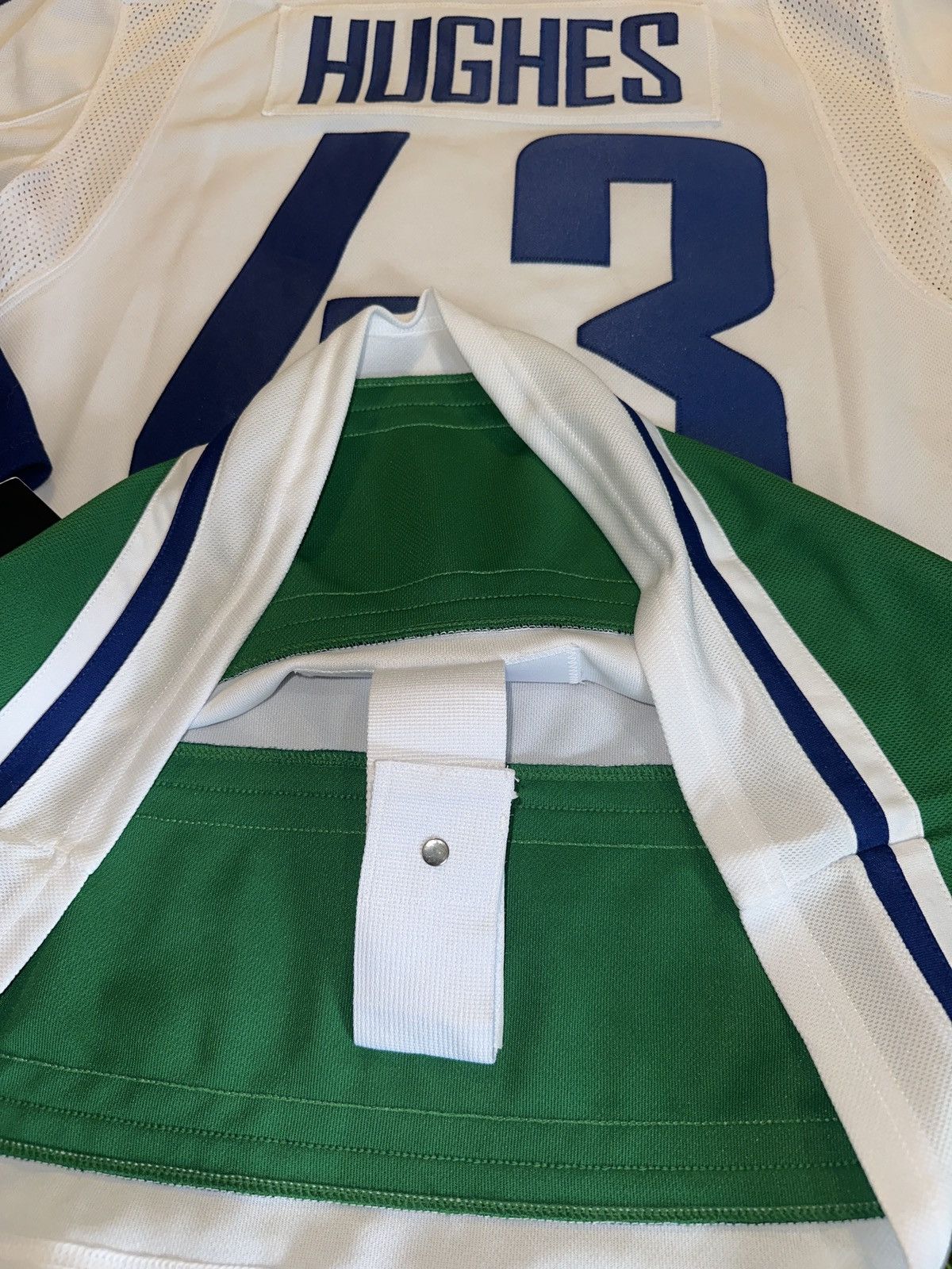 NHL Nhl vancouver canucks fanatics premium jersey size 50 Size US M / EU 48-50 / 2 - 5 Thumbnail