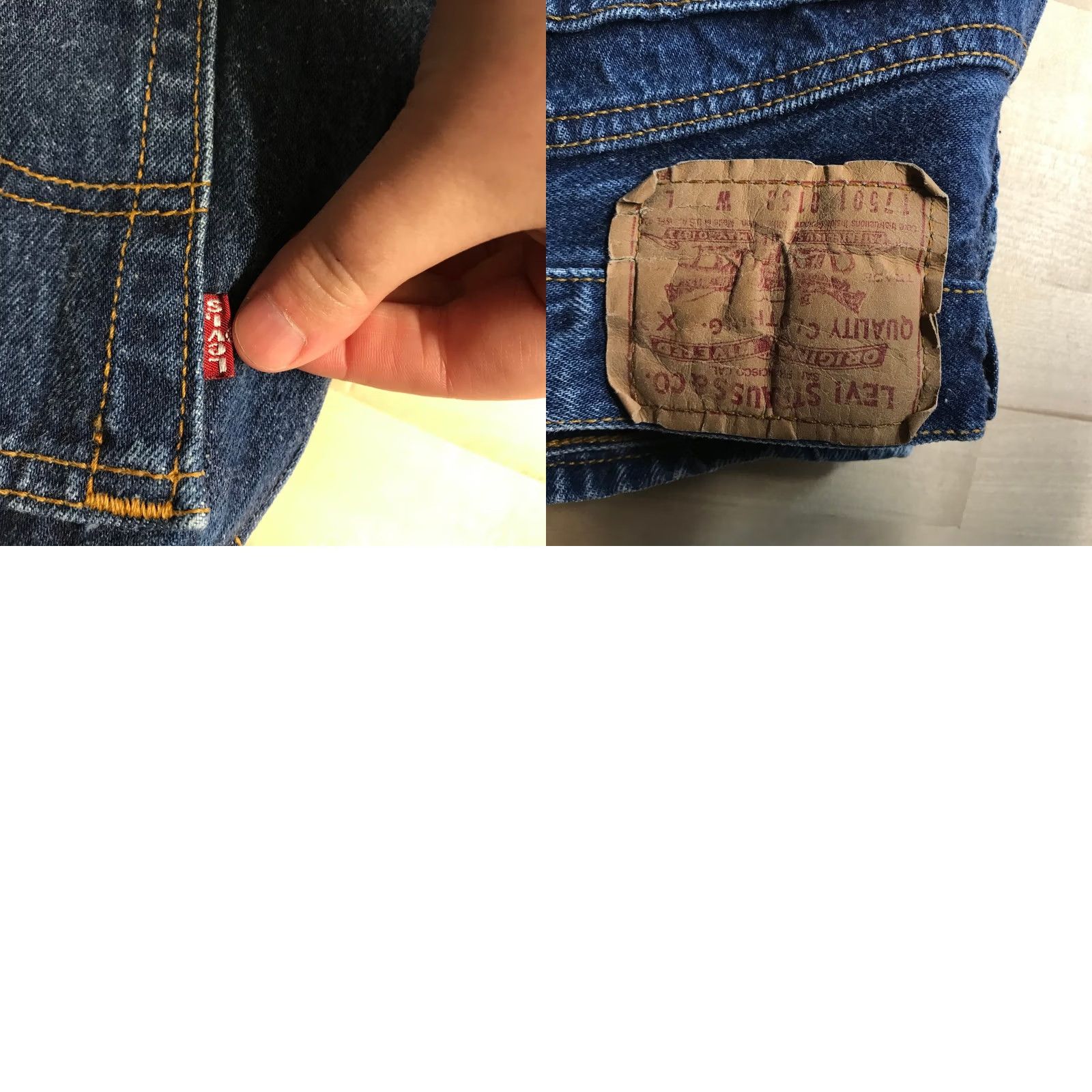 Levi's VTG Levi's 501 Women Jeans Dark Wash High Rise Button Fly Levi's 501 Original Fit Jeans Size 9 Made USA Womens Retro Vintage Denim Straight Size 30" / US 8 / IT 44 - 8 Thumbnail