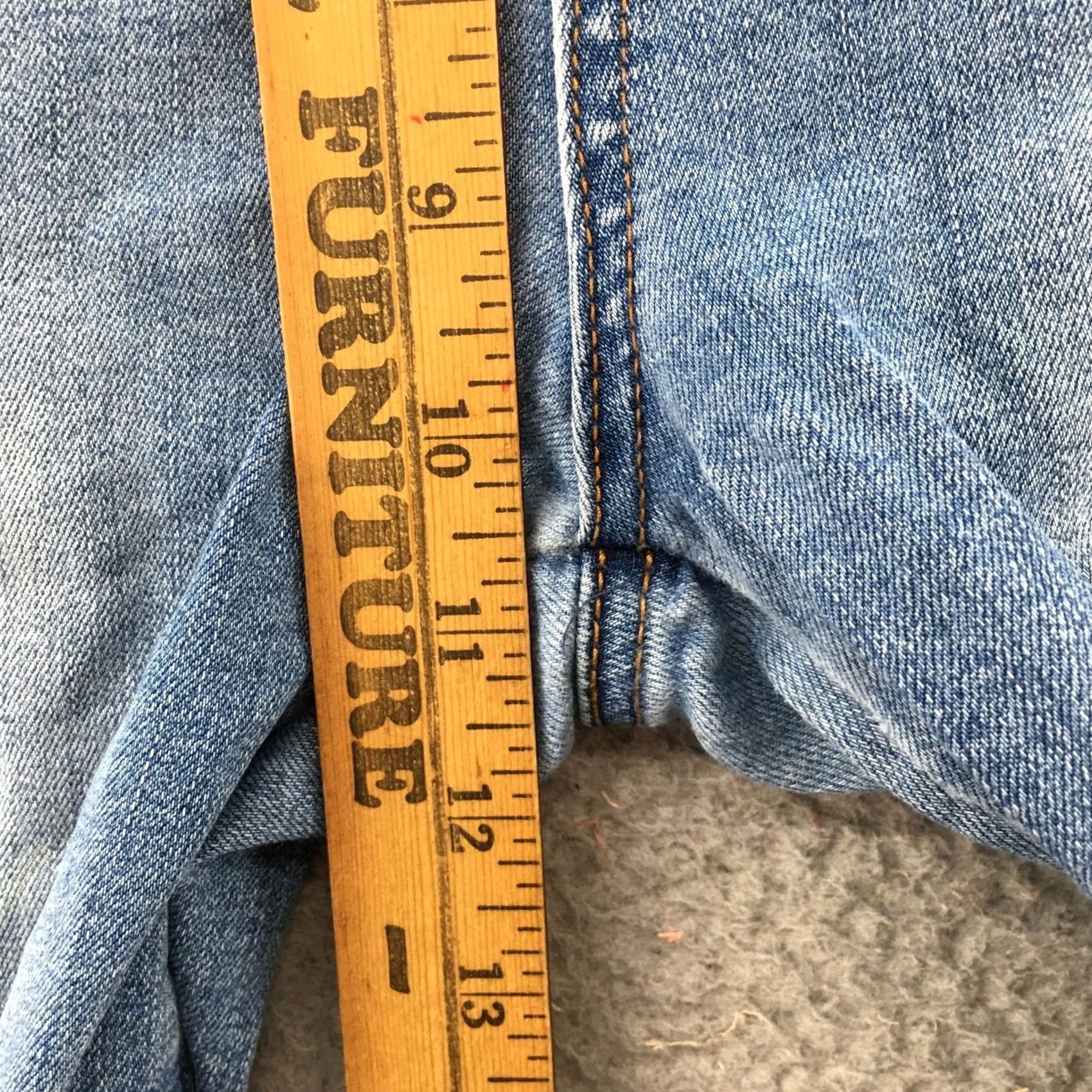 Vintage Celebrity Pink The Deb Jeans Jeans 26x28 Blue Distressed High Rise Zip Womens Skinny Denim Modern 90s Womens Size 26" / US 2 / IT 38 - 7 Thumbnail