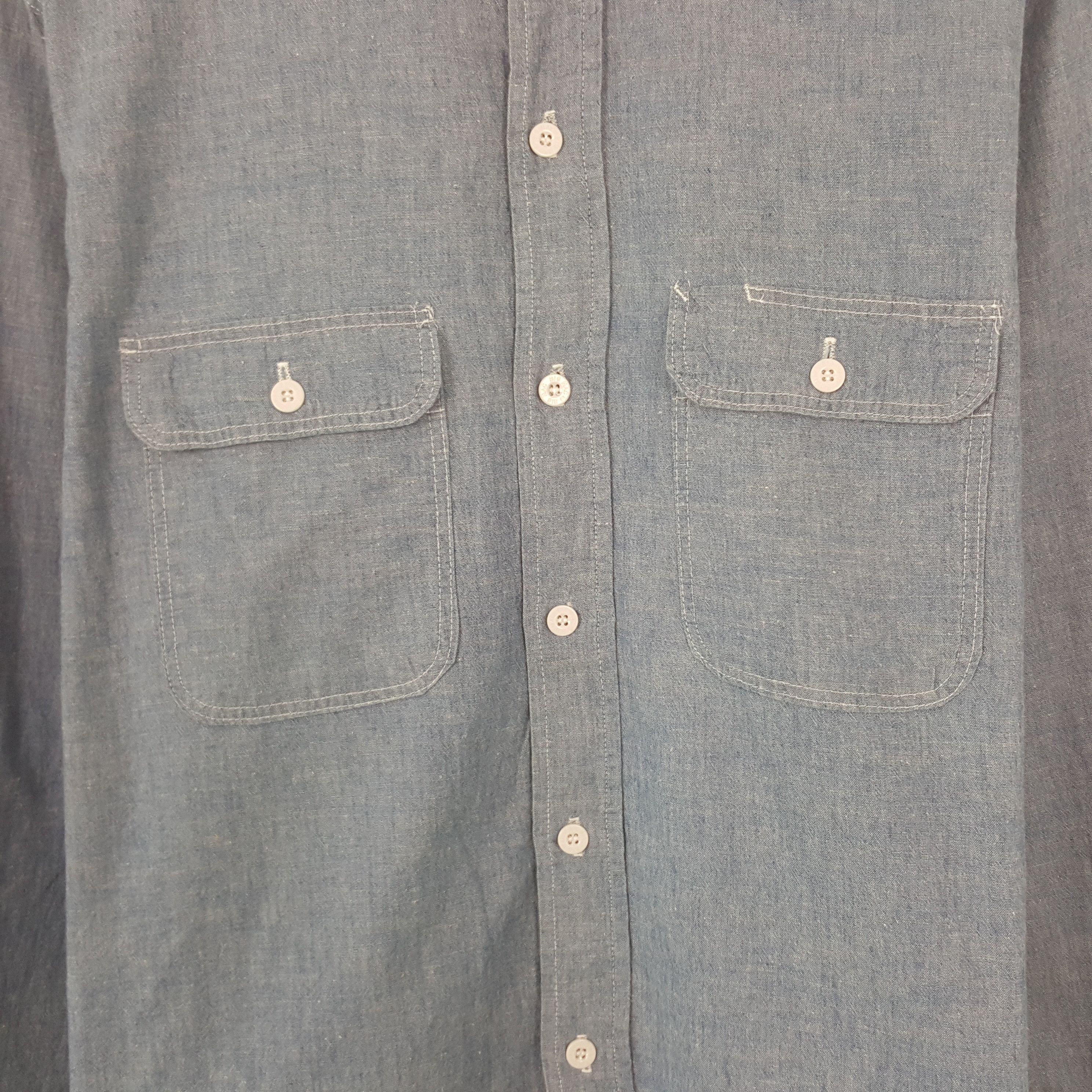 Big Mac Vintage Big Mac Denim Button Up Shirt Size US XL / EU 56 / 4 - 2 Thumbnail