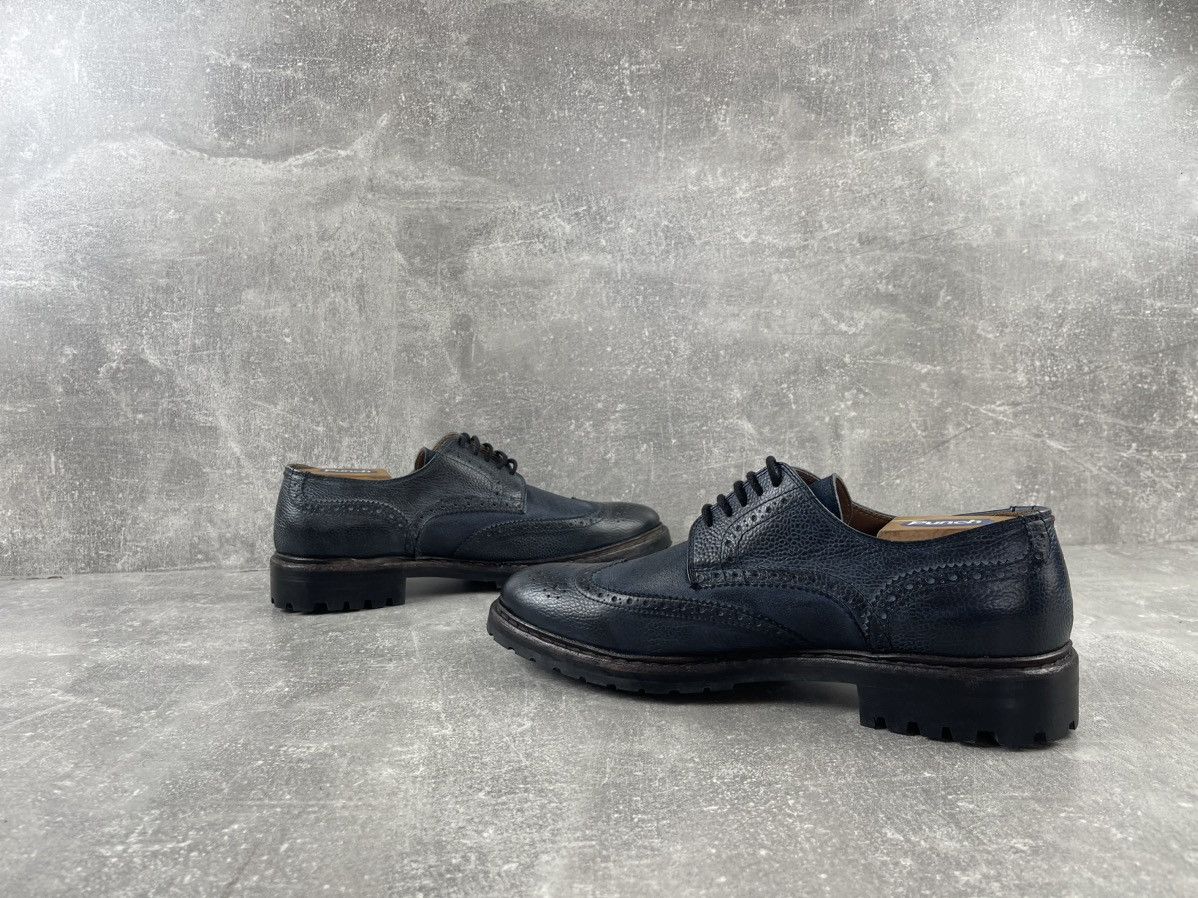 A1923 St. Moritz Leather Avant Garde Brogue Shoes Size US 12 / EU 45 - 8 Thumbnail