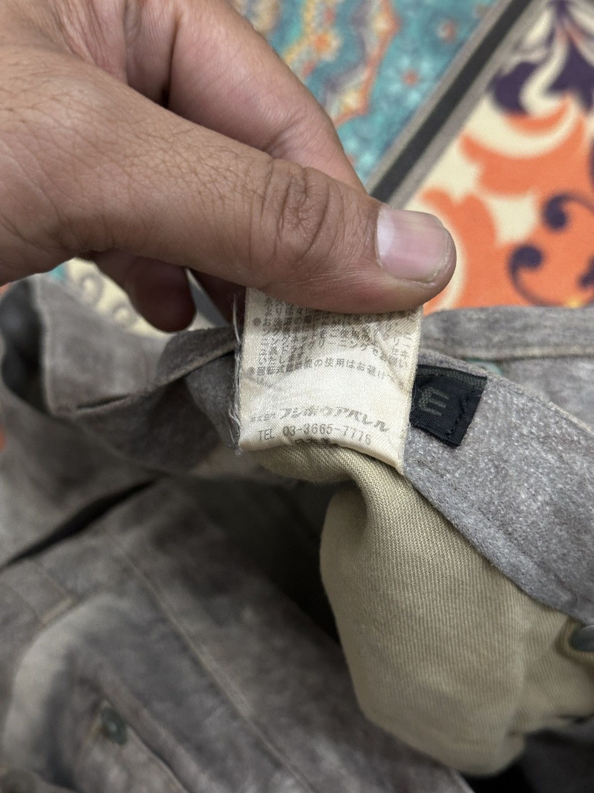 Yoshiyuki Konishi Yoshiyuki Konishi Ficce Uomo Acid Wash Flare Pants Size US 28 / EU 44 - 10 Thumbnail