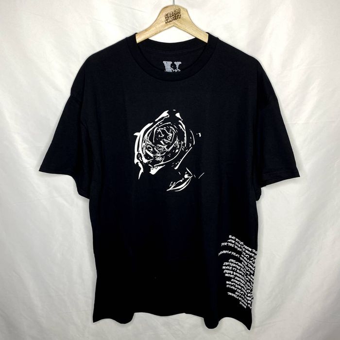 Vlone VLONE Pop Smoke Shoot for the Stars Tracklist Tour Merch Tee