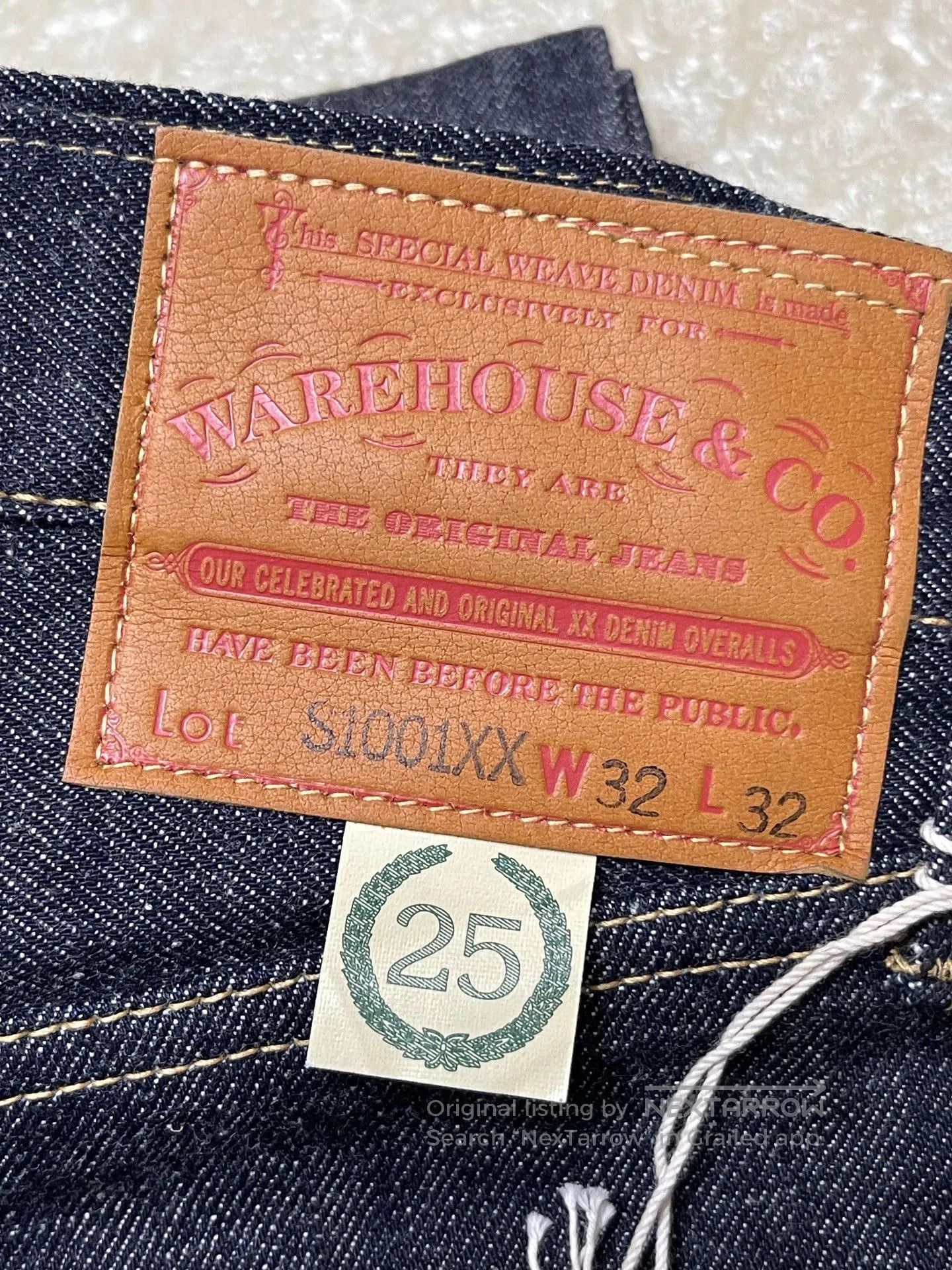 Other WAREHOUSE & CO. 25th Anniversary Jeans S1001XX. Size US 32 / EU 48 - 2 Thumbnail