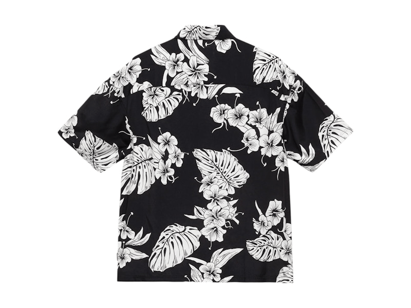 Designer Hawaiian Short-Sleeve Shirt 'Black' Size US M / EU 48-50 / 2 - 2 Thumbnail