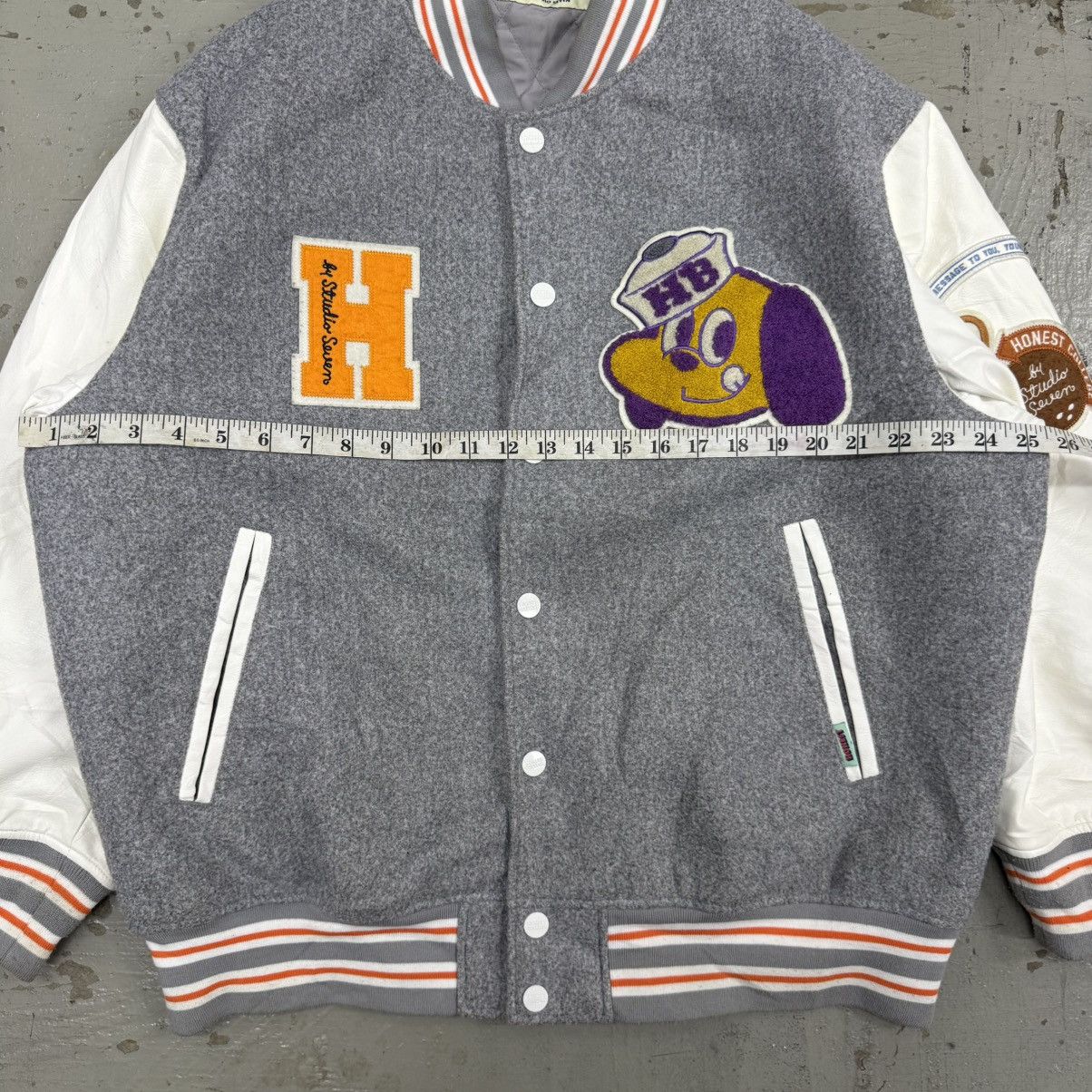Japanese Brand Honest college by studio seven quilted varsity Jacket Size US L / EU 52-54 / 3 - 8 Thumbnail