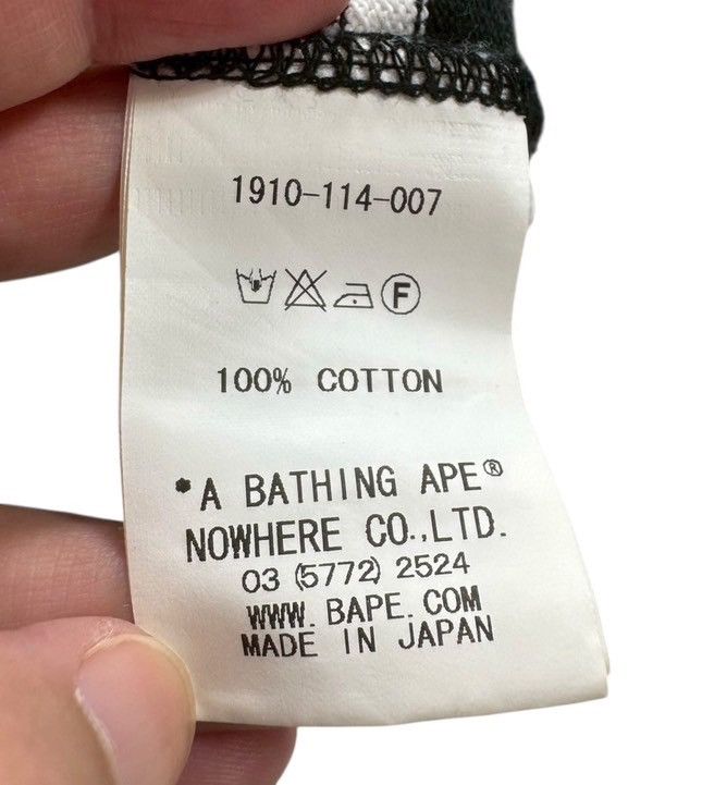 Bape BAPE border Pullover Hoodie navy/white Size US M / EU 48-50 / 2 - 6 Thumbnail