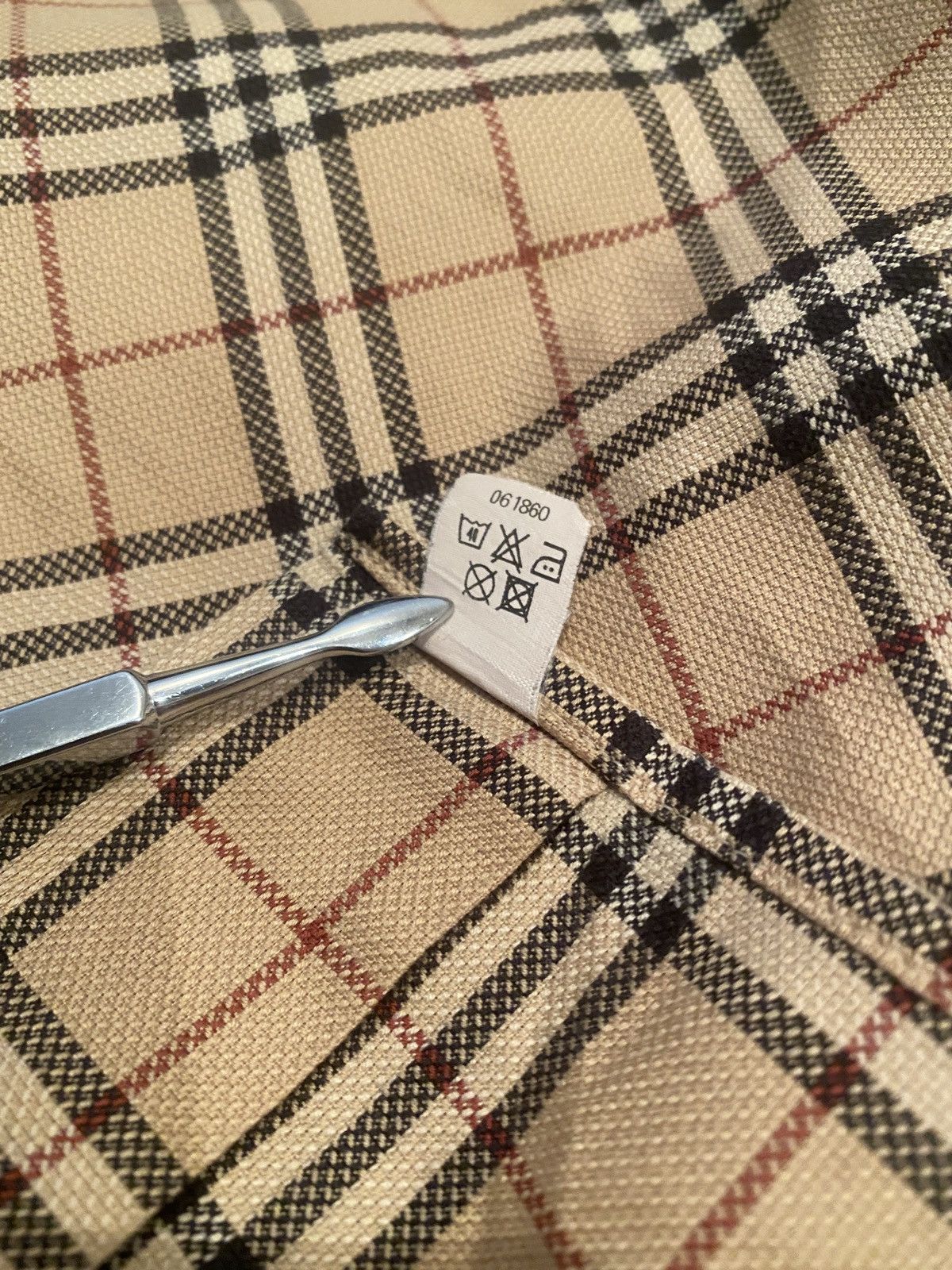 Burberry Vintage Luxury burberry fullprint shirt button up Size US XL / EU 56 / 4 - 6 Thumbnail