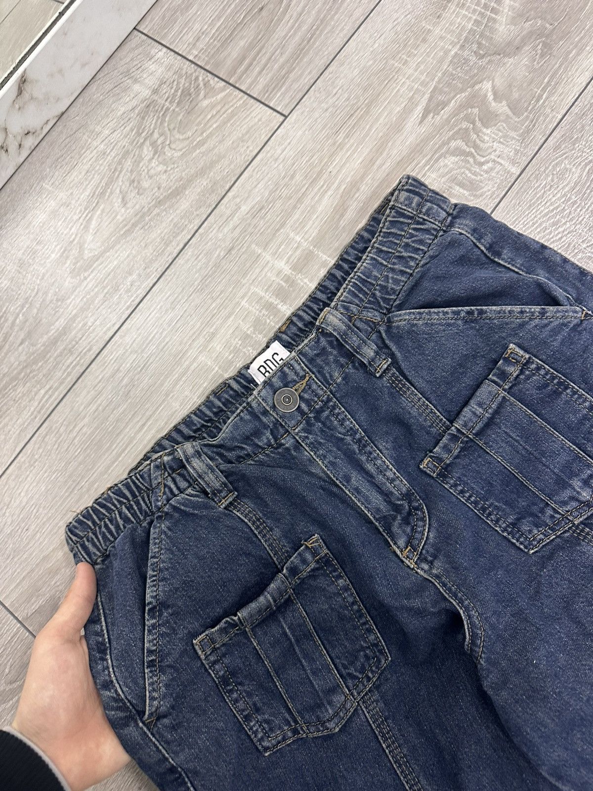 Japanese Brand BDG Y2K Multipocket Cargo Jeans Avantgarde Style Size US 32 / EU 48 - 8 Thumbnail
