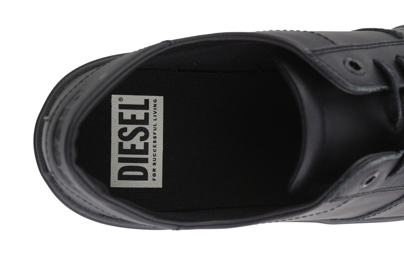 Diesel S-MYDORI LC EU45 Leather Black 41577 Size US 12 / EU 45 - 8 Thumbnail