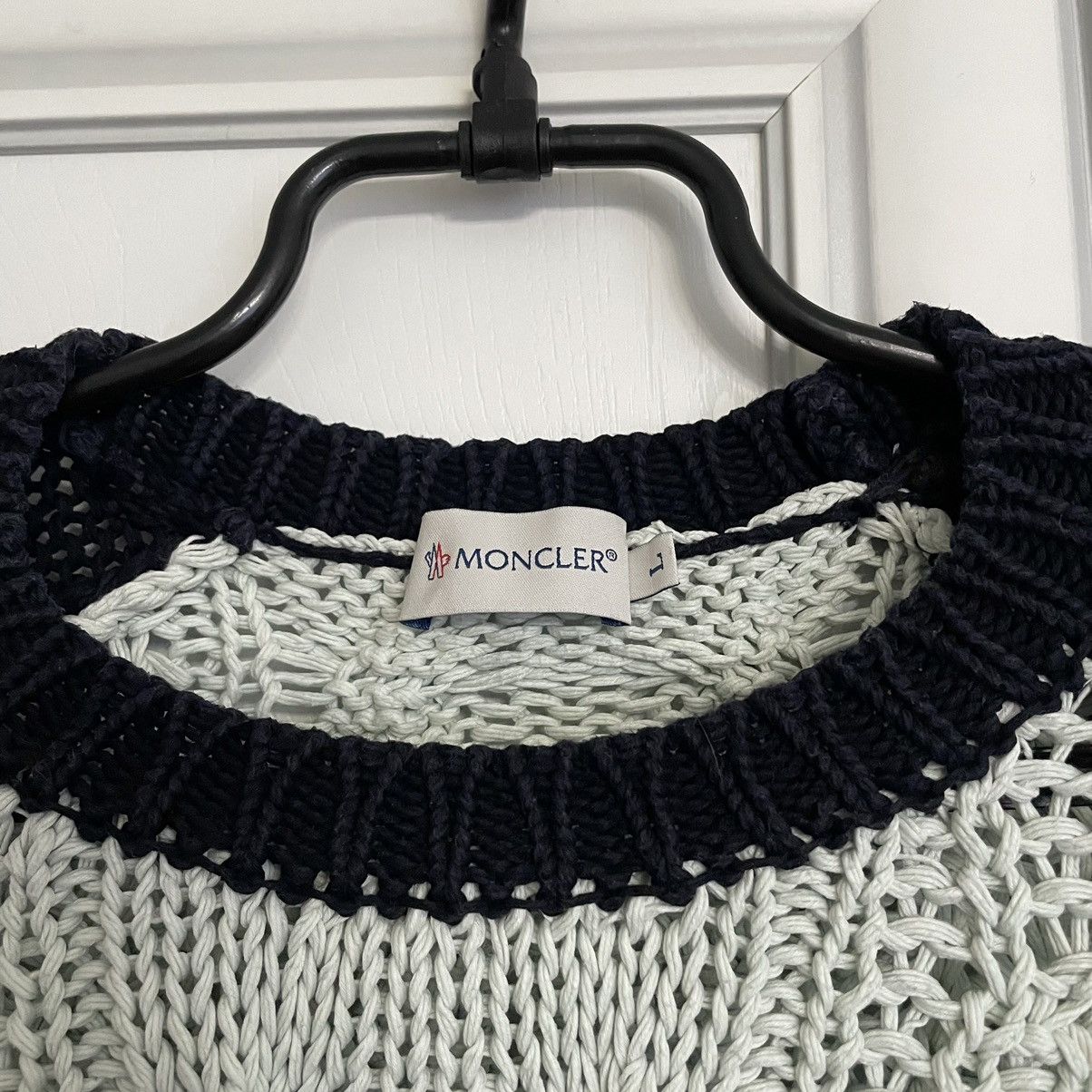 Moncler Moncler Maglia Tricot Girocollo Knitted Sweater Size L / US 10 / IT 46 - 7 Thumbnail