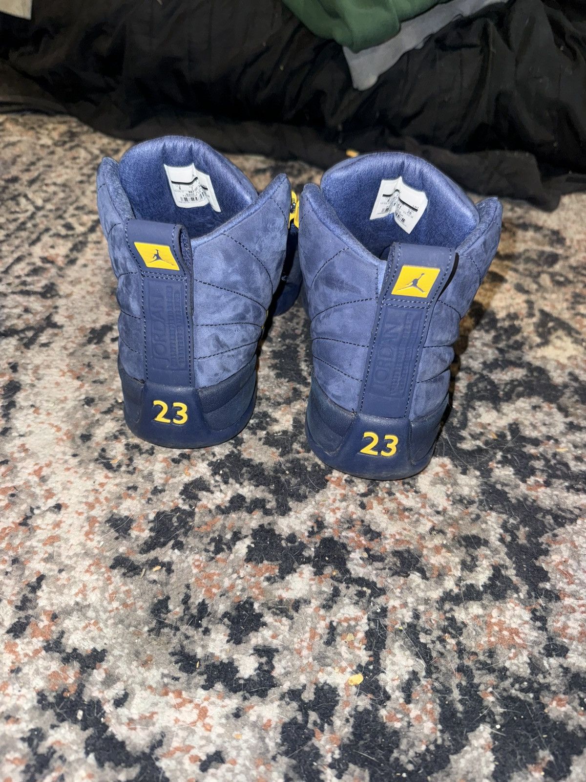 Jordan Brand Michigan 12s Size US 8 / EU 41 - 5 Thumbnail