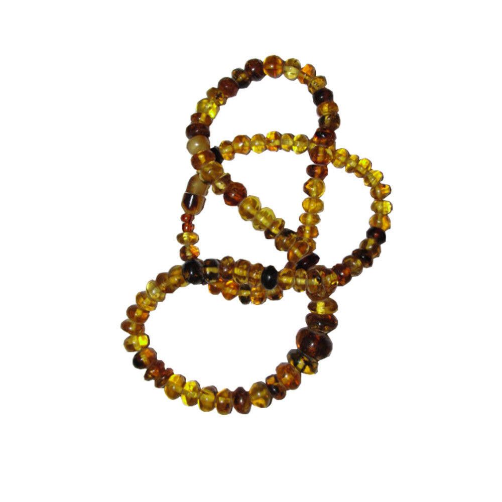 Handmade Mexican Chiapas Amber Cylinder Bead Necklace Size ONE SIZE - 4 Thumbnail