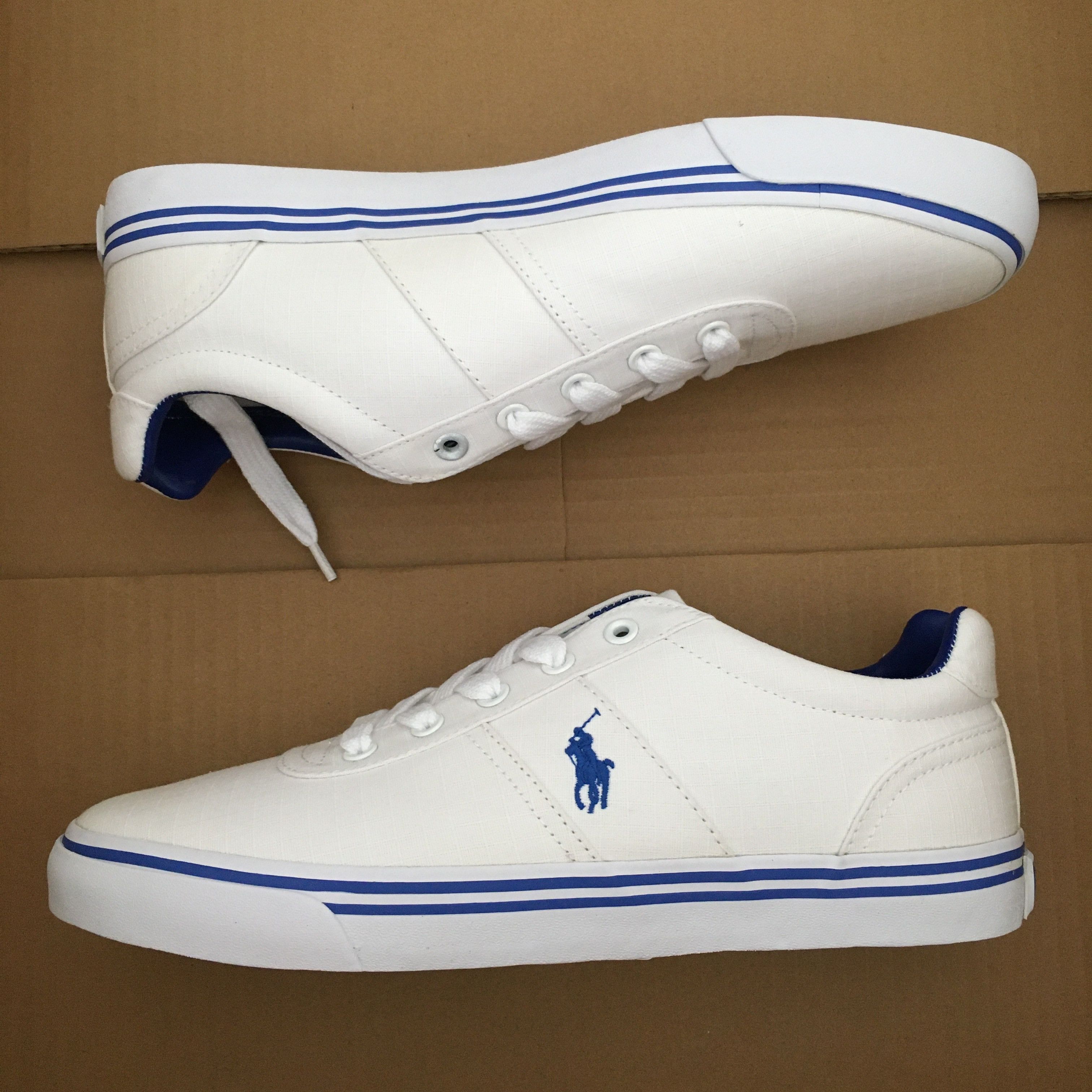 Polo Ralph Lauren Mens Hanford Low Top Trainers Size US 8.5 / EU 41-42 - 1 Thumbnail