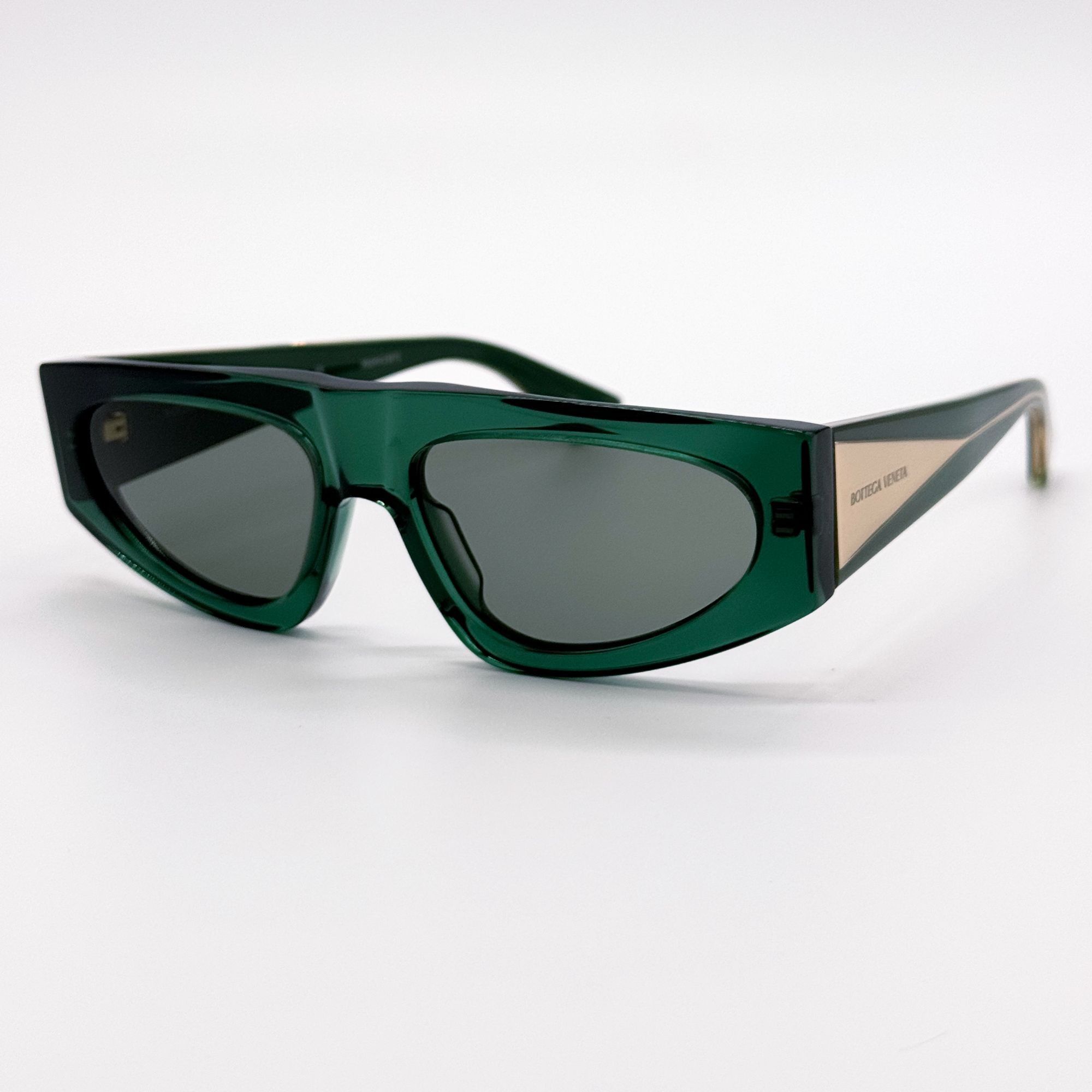 Bottega Veneta NEW BOTTEGA VENETA SUNGLASSES BV1277S 003 WOMEN GREEN Size ONE SIZE - 1 Thumbnail