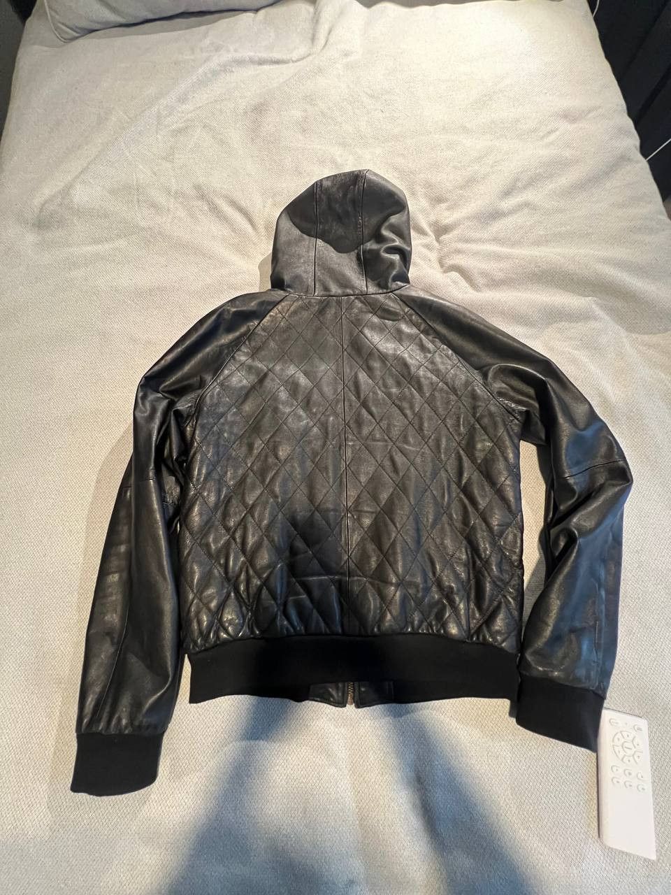 Yohji Yamamoto Y-3 AW2005 Unisex Leather Jacket Size US M / EU 48-50 / 2 - 2 Thumbnail