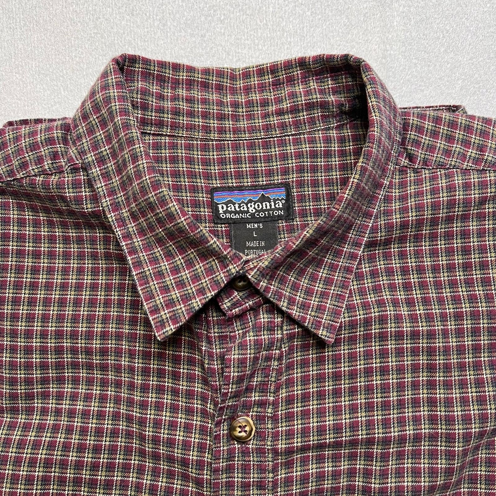 Patagonia Patagonia Organic Cotton Plaid Button Up Shirt Mens Large Size US L / EU 52-54 / 3 - 9 Thumbnail
