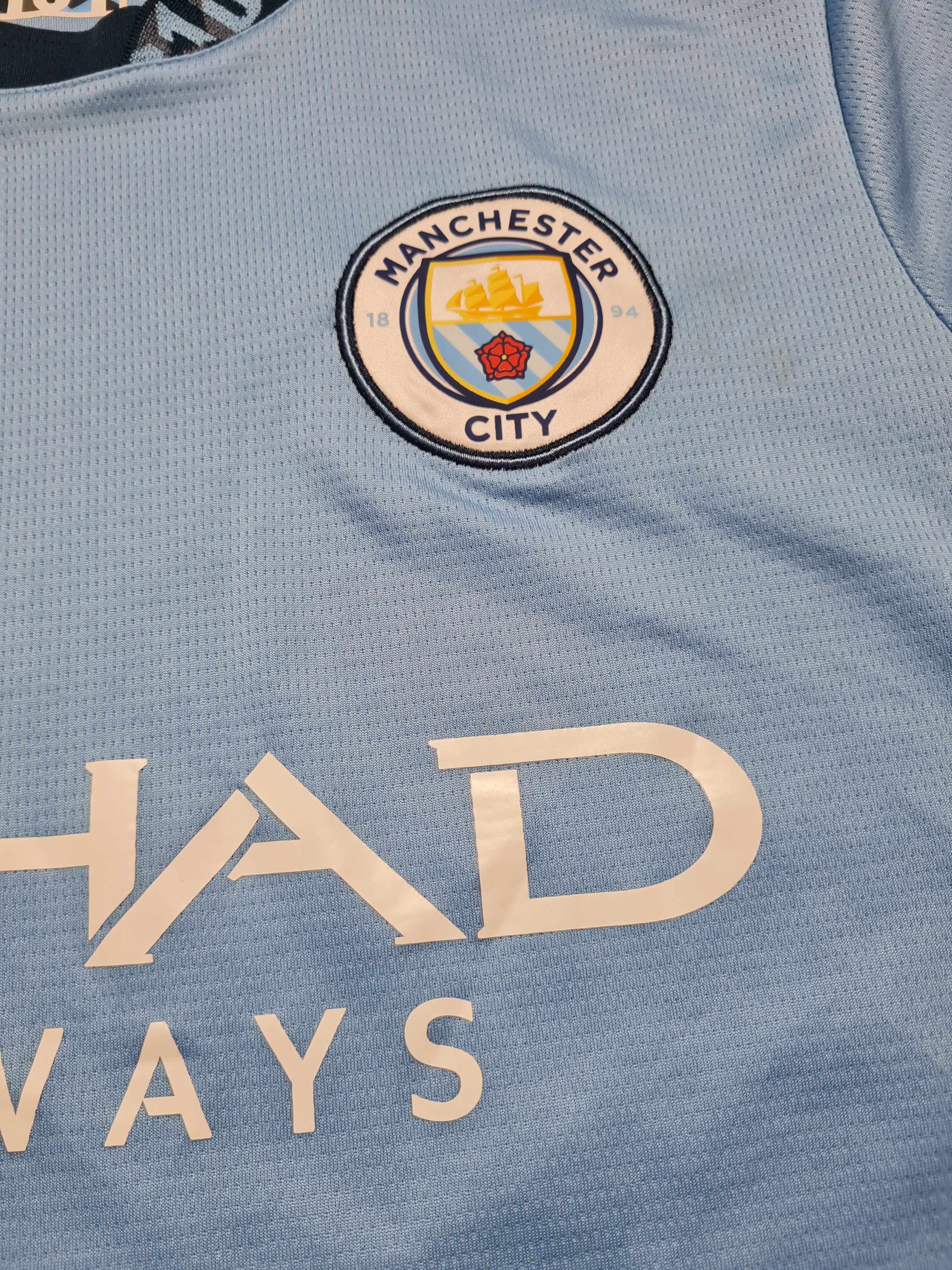 Puma Puma Manchester City 2024/25 Home Jersey Men's Soccer Shirt Size US S / EU 44-46 / 1 - 13 Thumbnail
